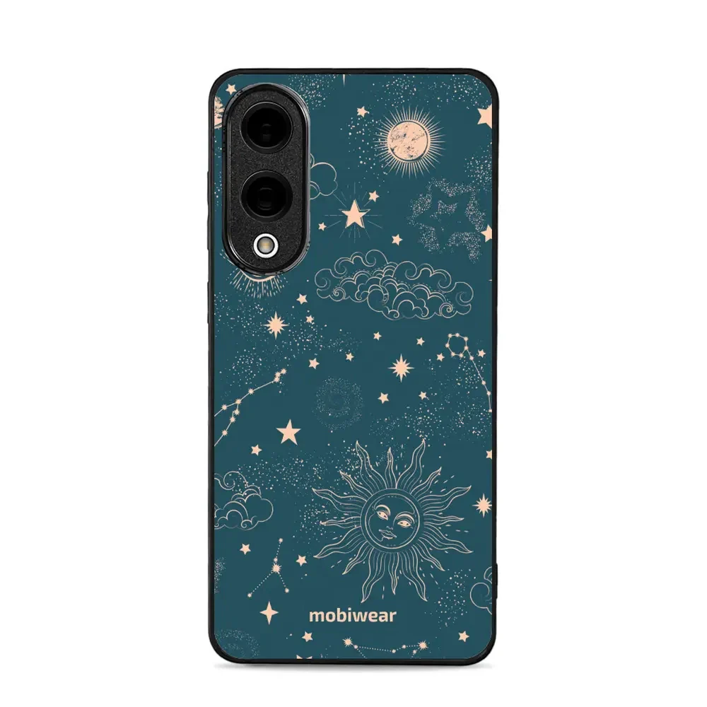 Handyhülle für Galaxy S25 Edge, Mobiwear Glossy Case, Astraler Staub