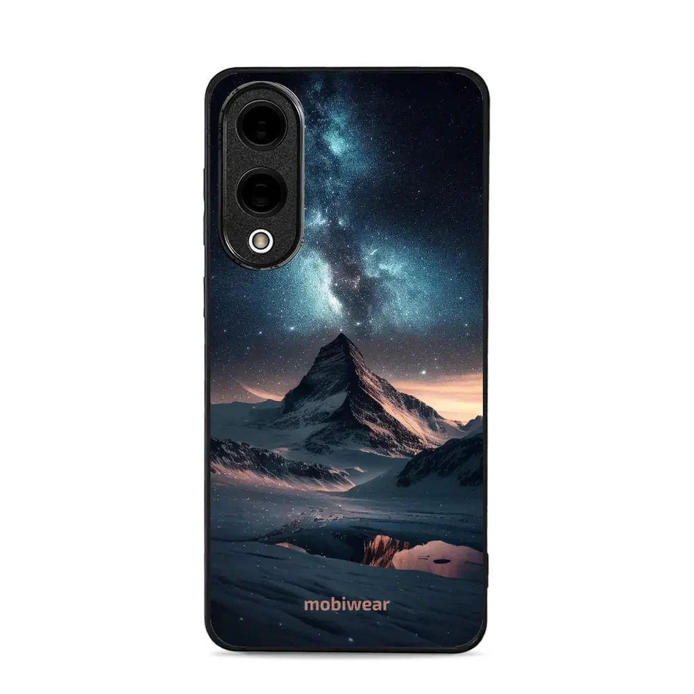 Handyhülle für Galaxy S25 Edge, Mobiwear Glossy Case, Nachtberg