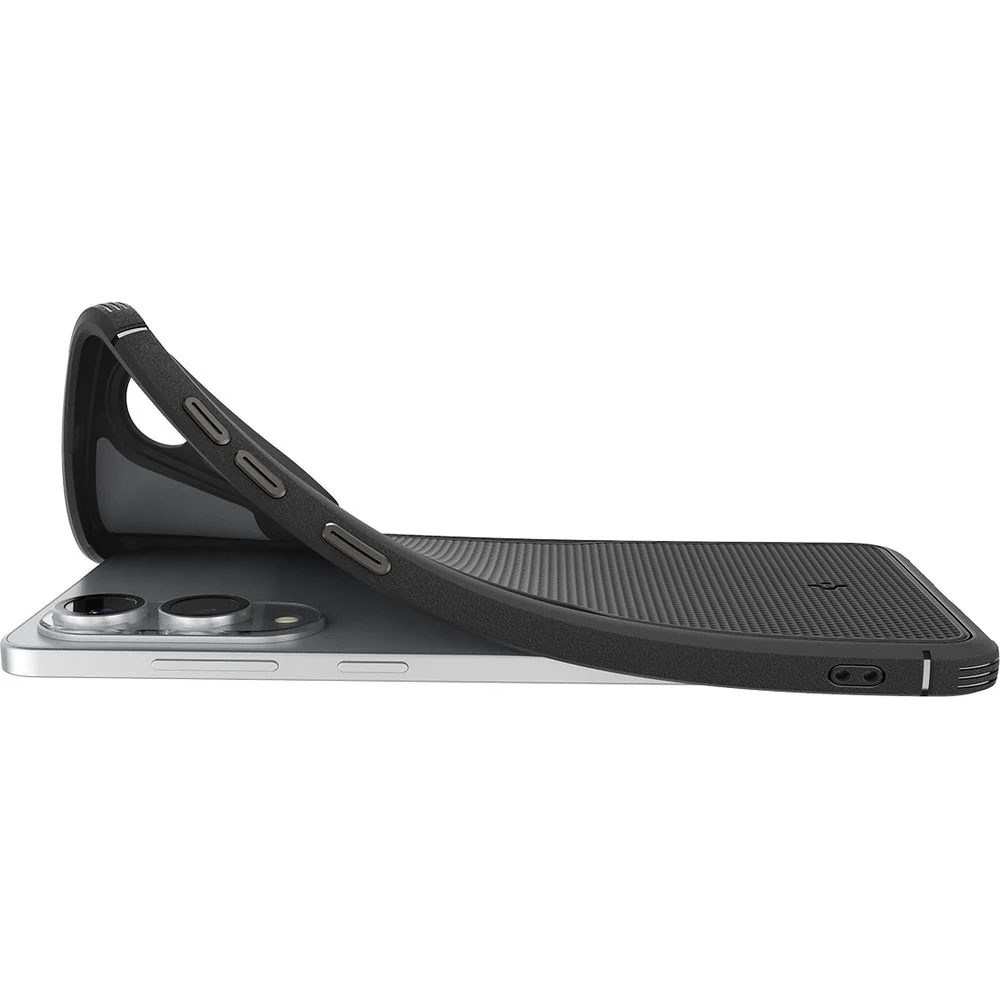 Handyhülle für Galaxy S25 Edge, Spigen Core Armor Mag mit MagSafe, Schwarz - Image 5