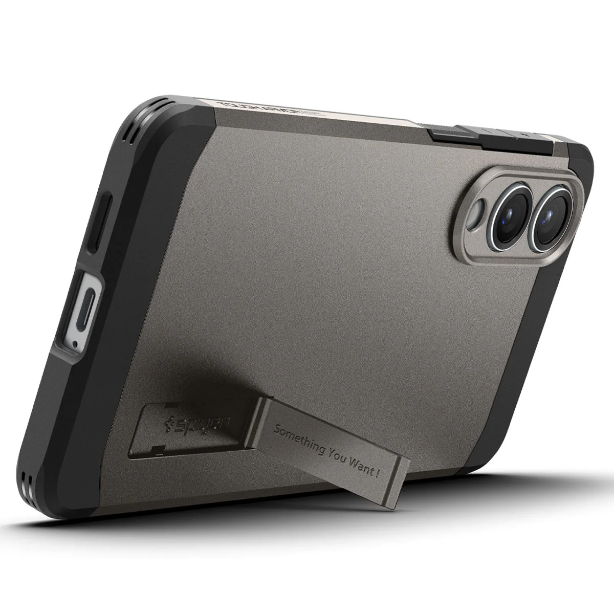 Handyhülle für Galaxy S25 Edge, Spigen Tough Armor Mag mit MagSafe, Rotguss - Image 4