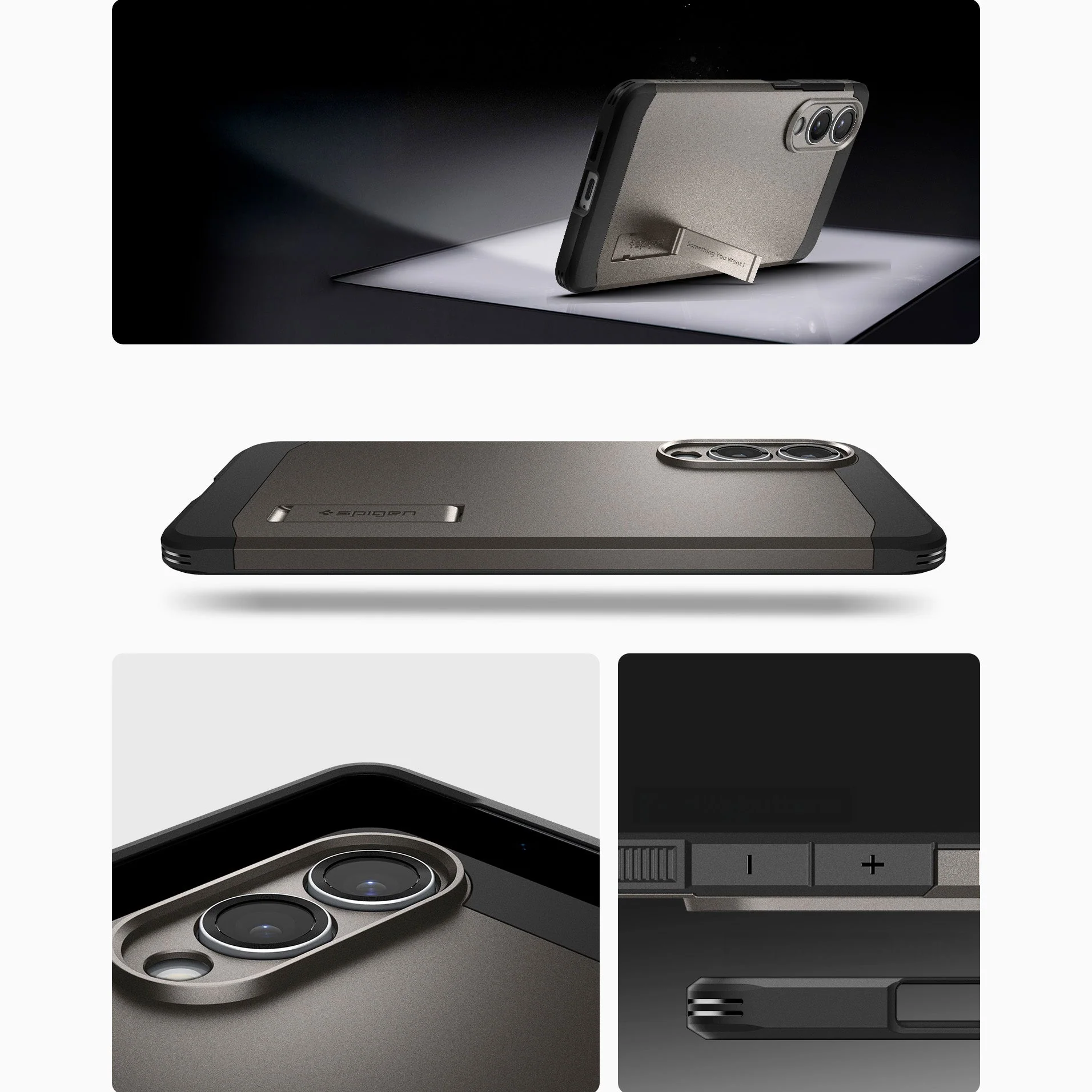 Handyhülle für Galaxy S25 Edge, Spigen Tough Armor Mag mit MagSafe, Rotguss - Image 5