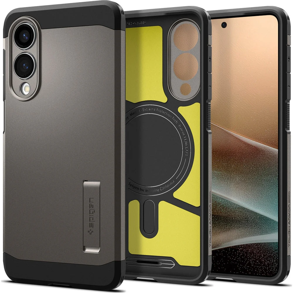 Handyhülle für Galaxy S25 Edge, Spigen Tough Armor Mag mit MagSafe, Rotguss - Image 8