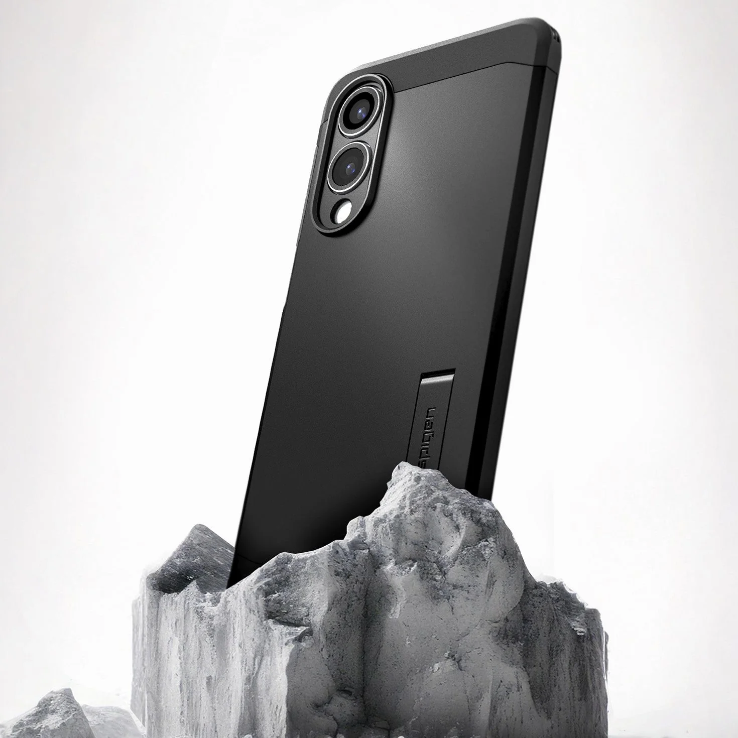 Handyhülle für Galaxy S25 Edge, Spigen Tough Armor Mag mit MagSafe, Schwarz - Image 7