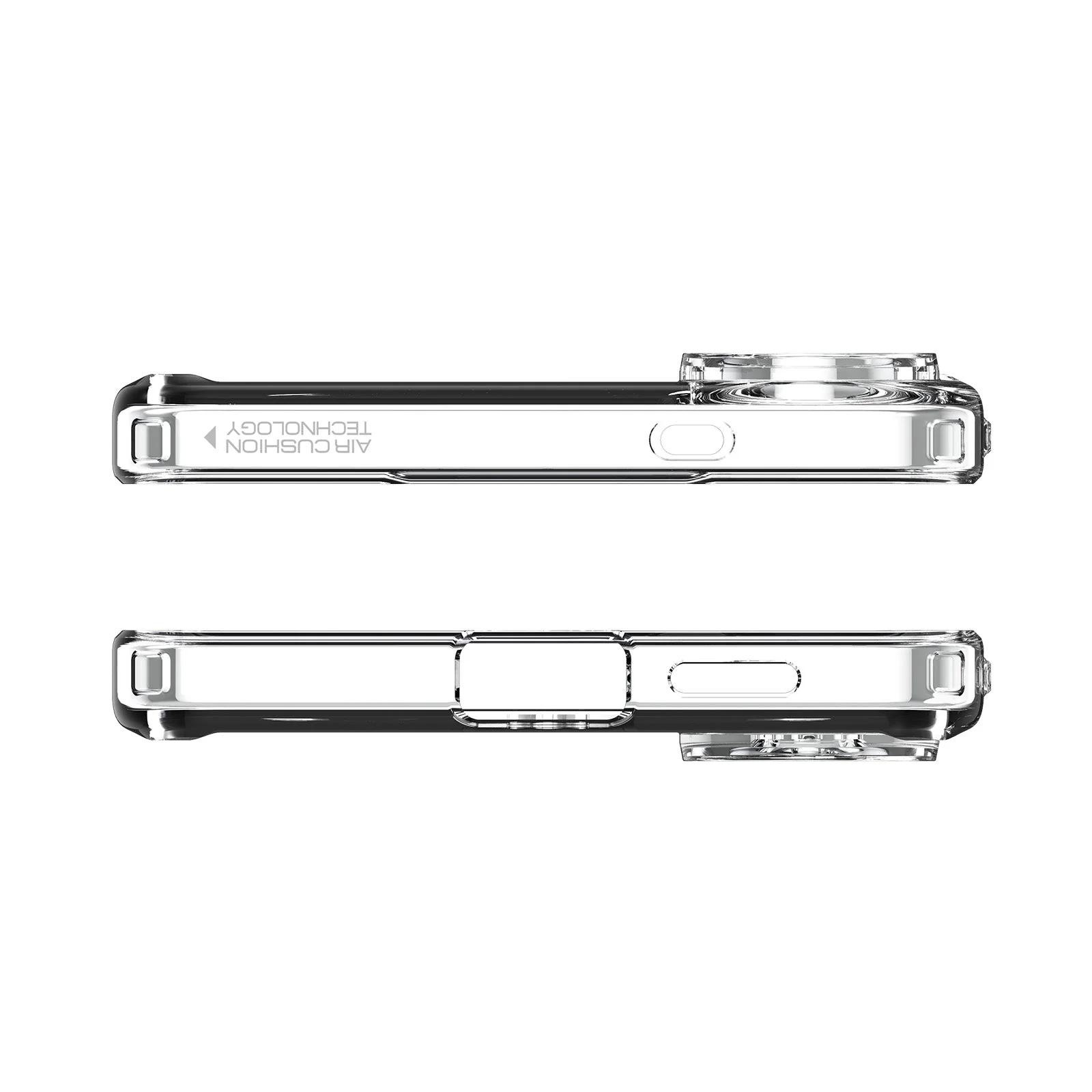 Handyhülle für Galaxy S25 Edge, Spigen Ultra Hybrid Mag mit MagSafe, Transparent-Weiß - Image 10
