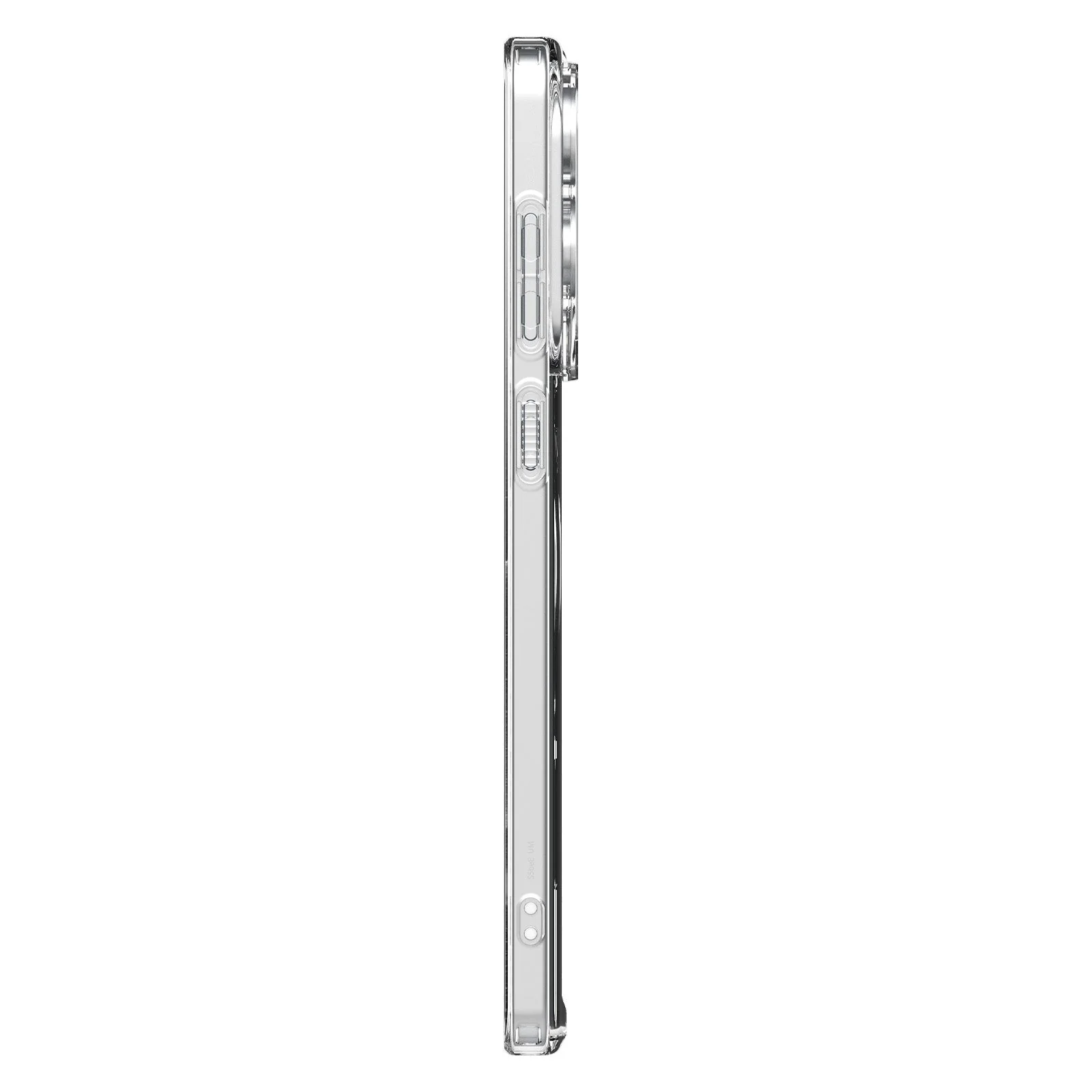 Handyhülle für Galaxy S25 Edge, Spigen Ultra Hybrid Mag mit MagSafe, Transparent-Weiß - Image 9