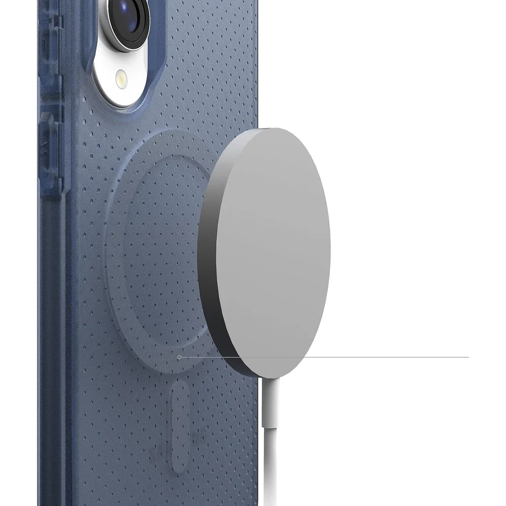 Handyhülle für Galaxy S25 Edge, Urban Armor Gear Dot Magnet, Transluzentes Marineblau - Image 4