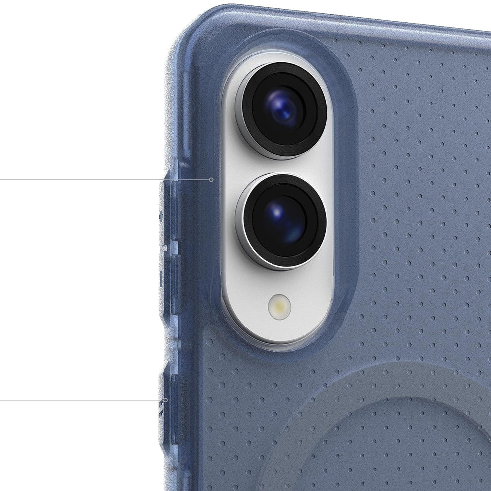 Handyhülle für Galaxy S25 Edge, Urban Armor Gear Dot Magnet, Transluzentes Marineblau - Image 5