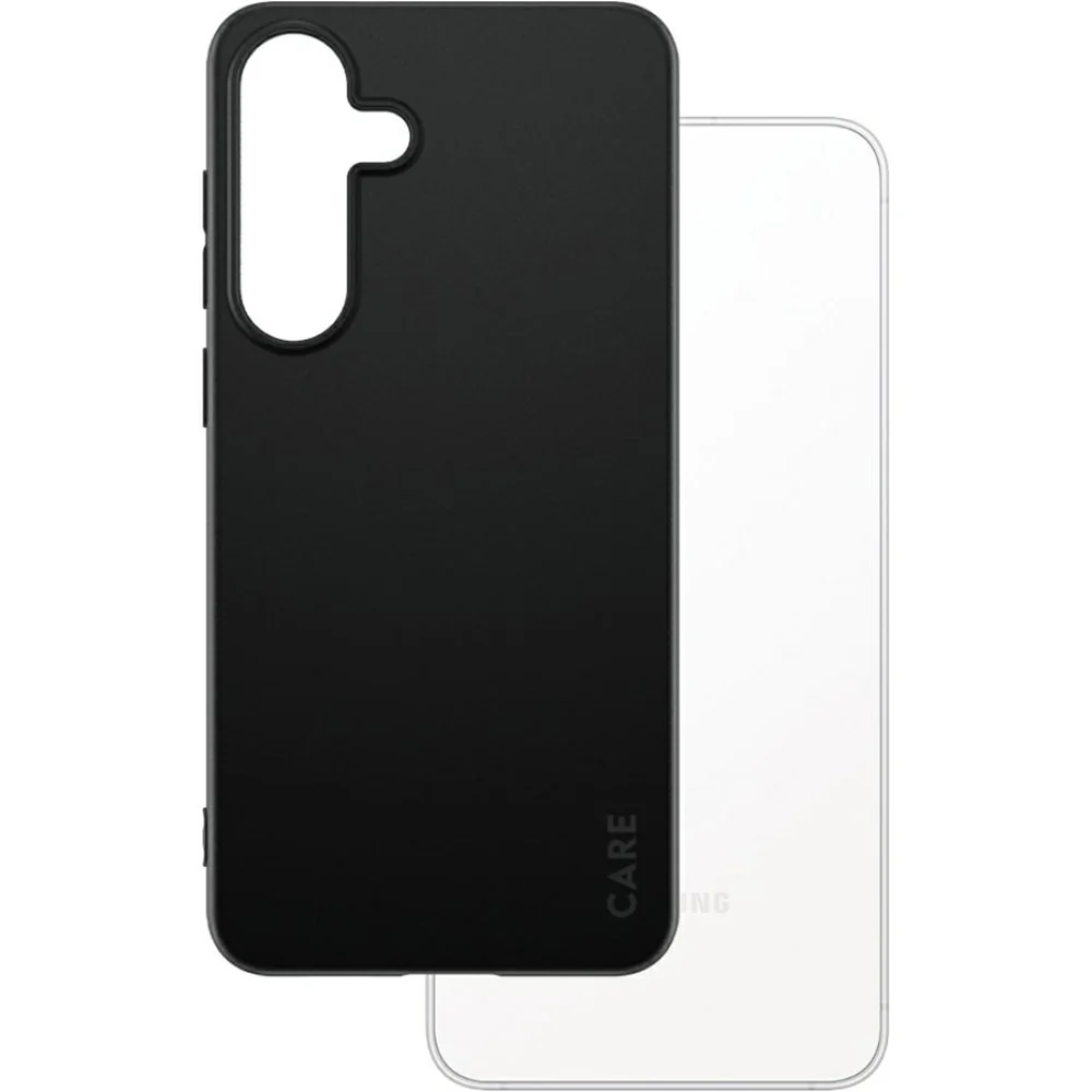Handyhülle für Galaxy S25 FE, CARE by PanzerGlass Fashion, Schwarz