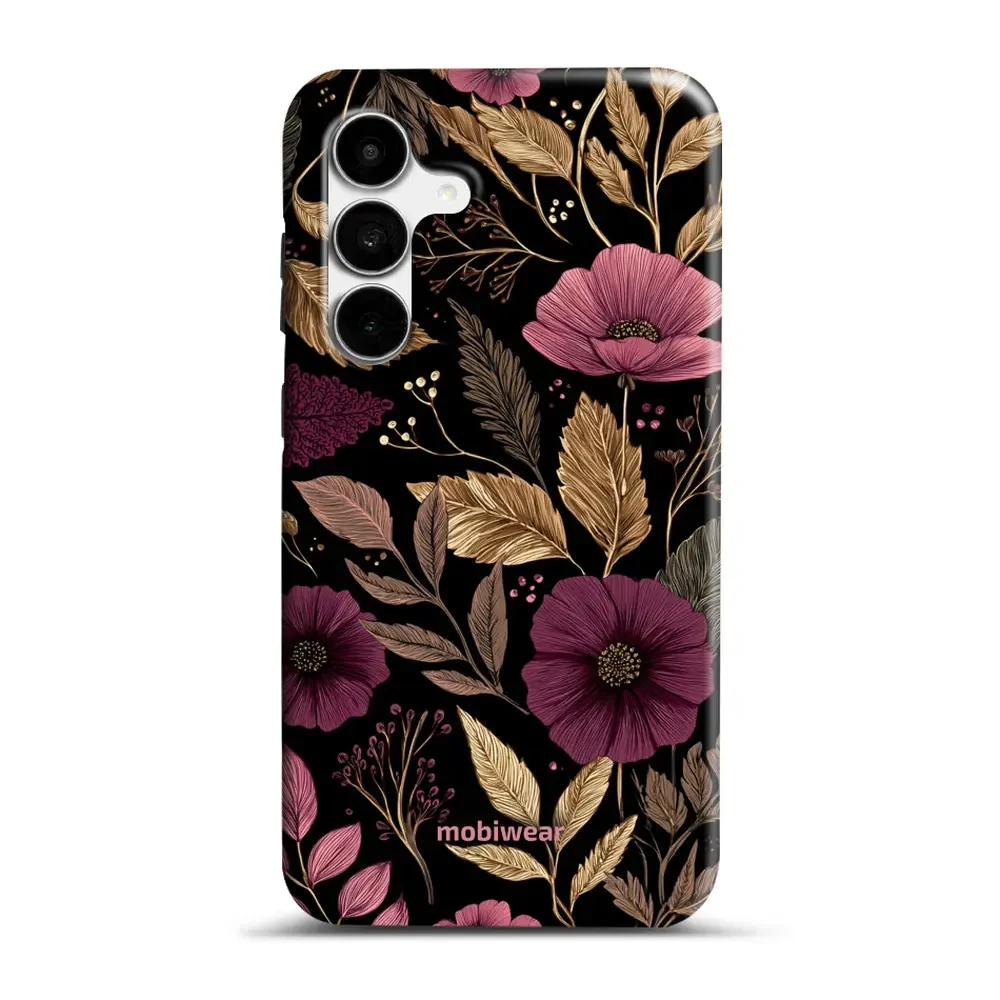 Handyhülle für Galaxy S25 FE, Mobiwear Elite Pro, Glamour-Herbst