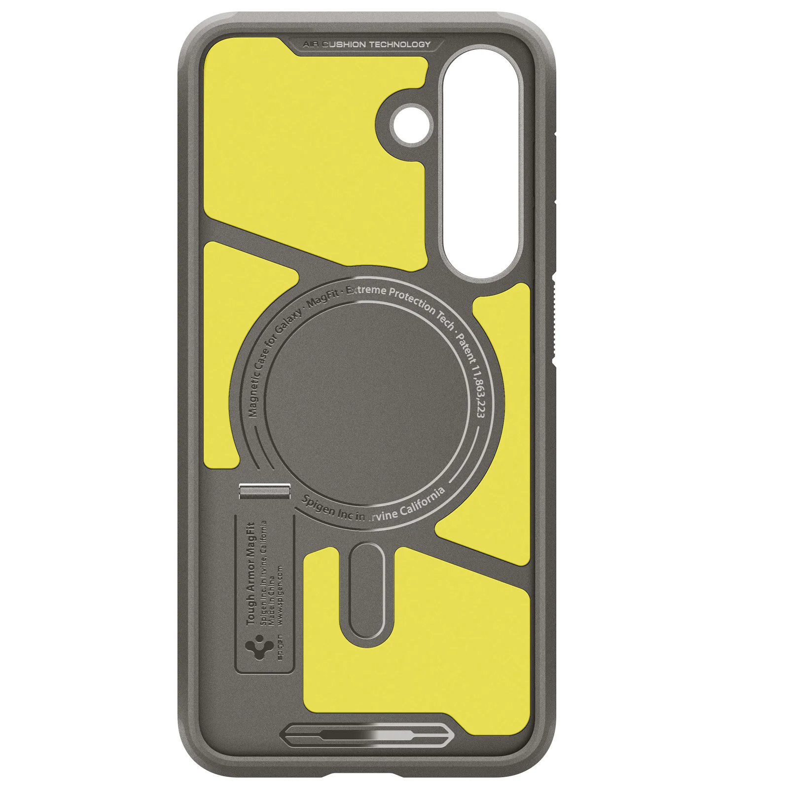 Handyhülle für Galaxy S25 FE, Spigen Tough Armor Mag mit MagSafe, Grau - Image 5