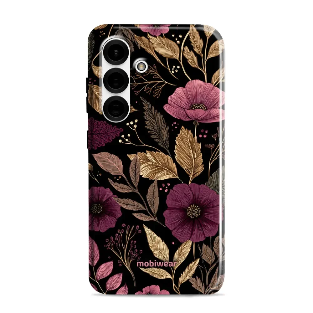 Handyhülle für Galaxy S25, Mobiwear Elite Pro, Glamour-Herbst