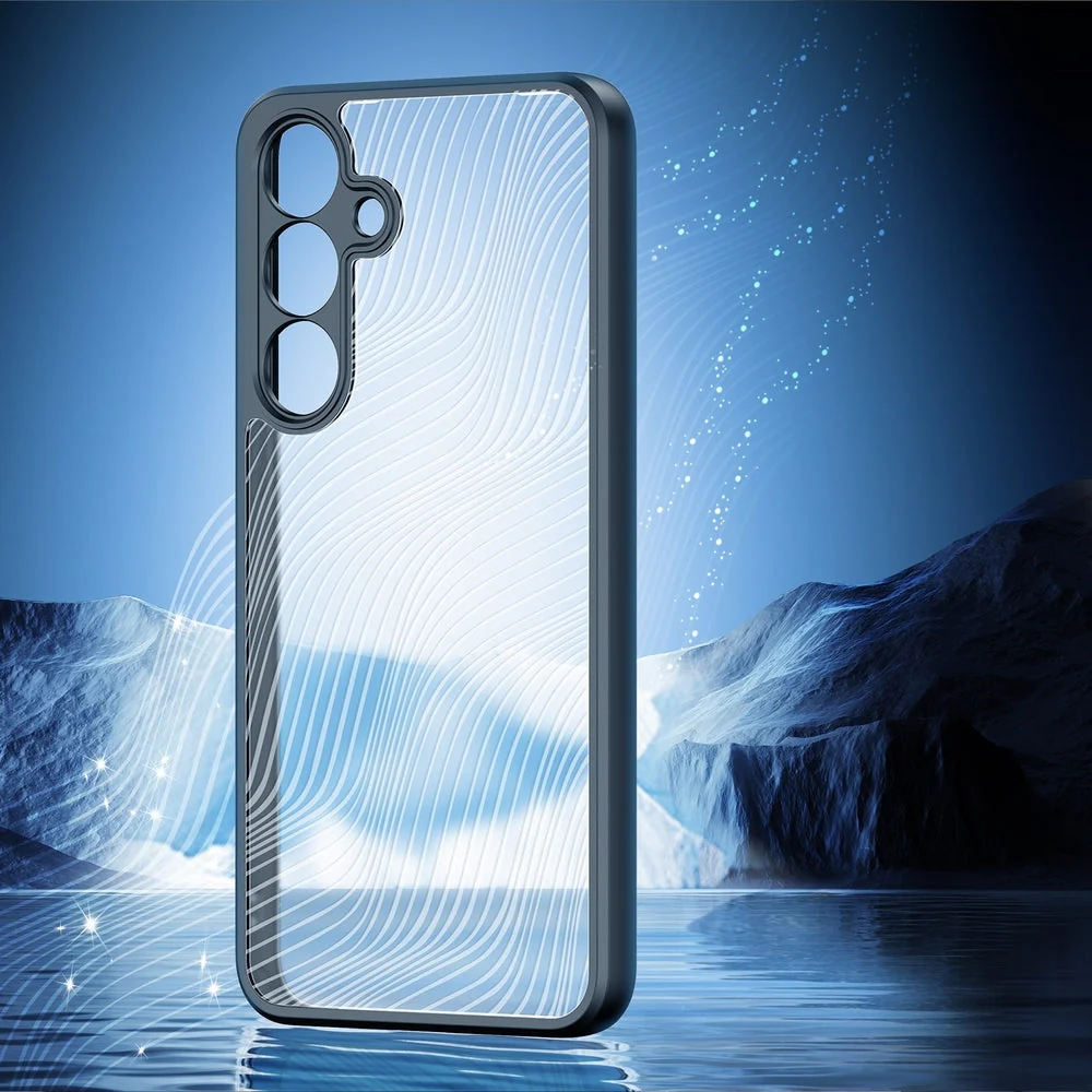 Handyhülle für Galaxy S25 Plus, Dux Ducis Aimo, Transparent mit schwarzen Rahmen - Image 5