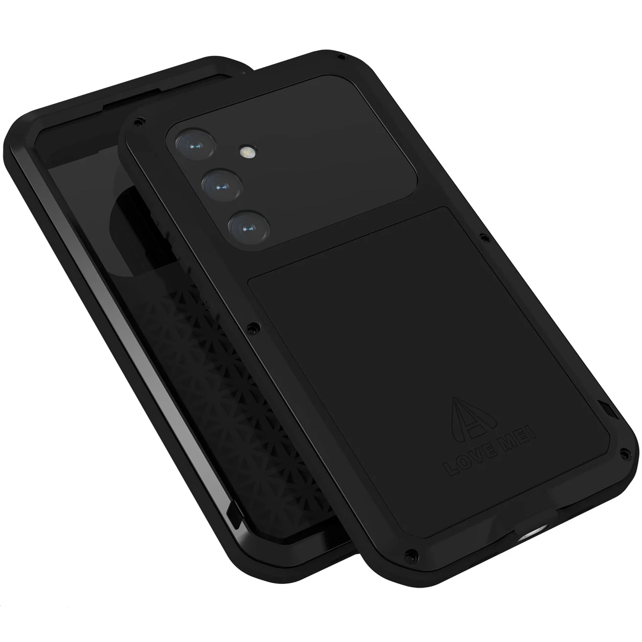 Handyhülle für Galaxy S25 Plus, Love Mei Powerful mit Glas, Schwarz - Image 6