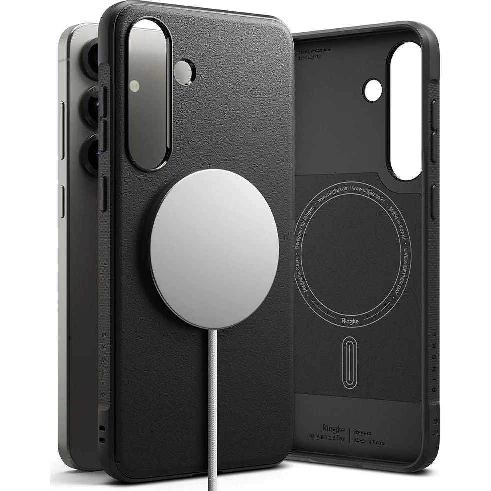 Handyhülle für Galaxy S25 Plus, Ringke Onyx Magnetic, Schwarz