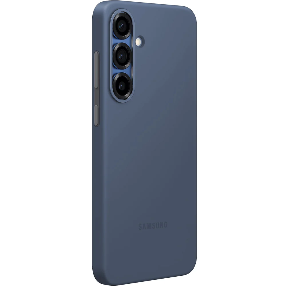 Handyhülle für Galaxy S25 Plus, Samsung Silicone Case, Dunkelblau-Grau - Image 3