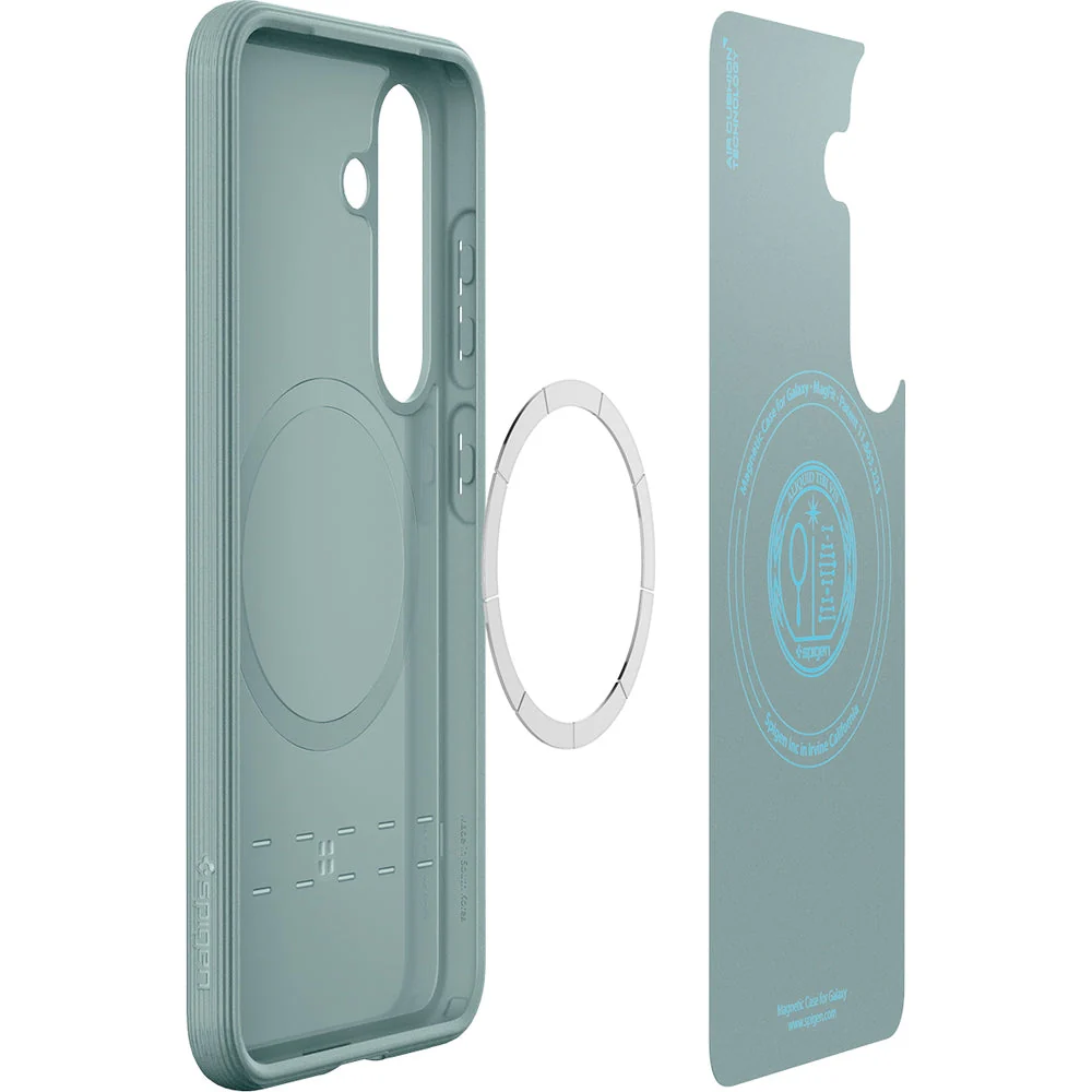 Handyhülle für Galaxy S25 Plus, Spigen Parallax Mag mit MagSafe, Grün - Image 12