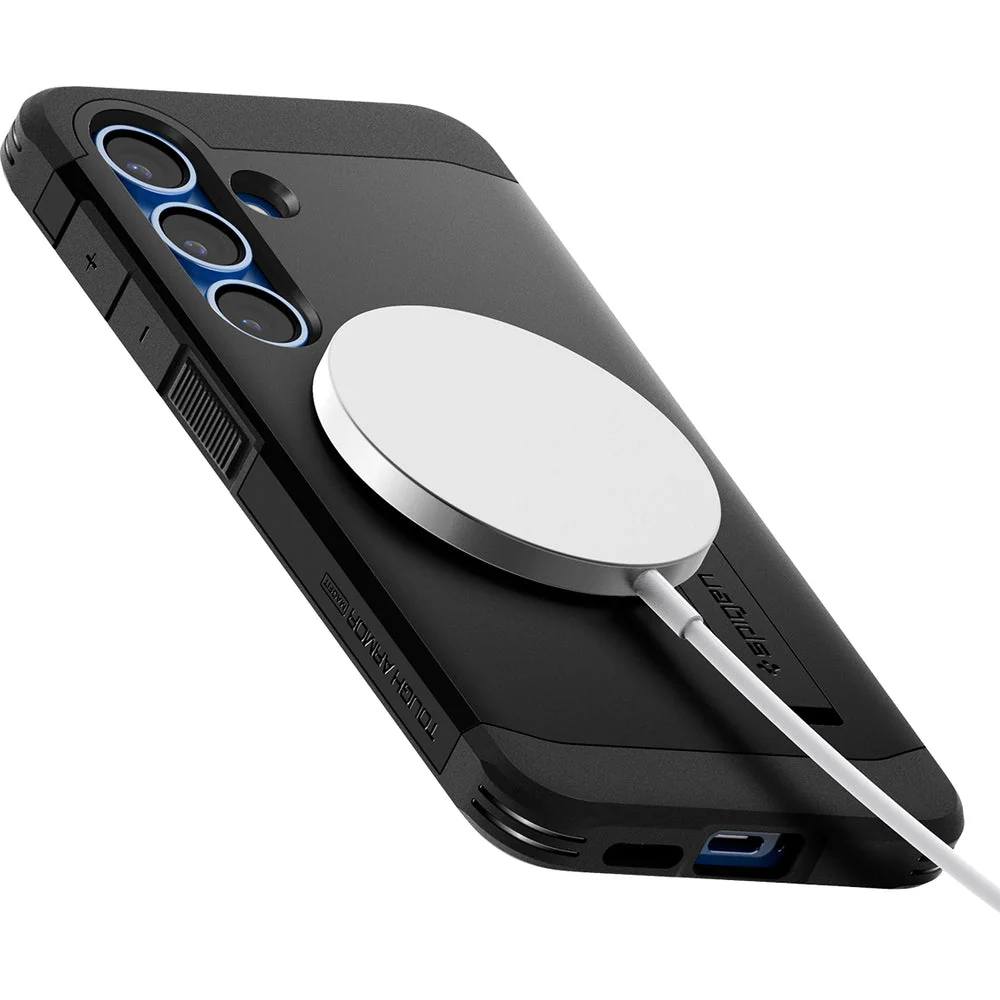 Handyhülle für Galaxy S25 Plus, Spigen Tough Armor Mag mit MagSafe, Schwarz - Image 12