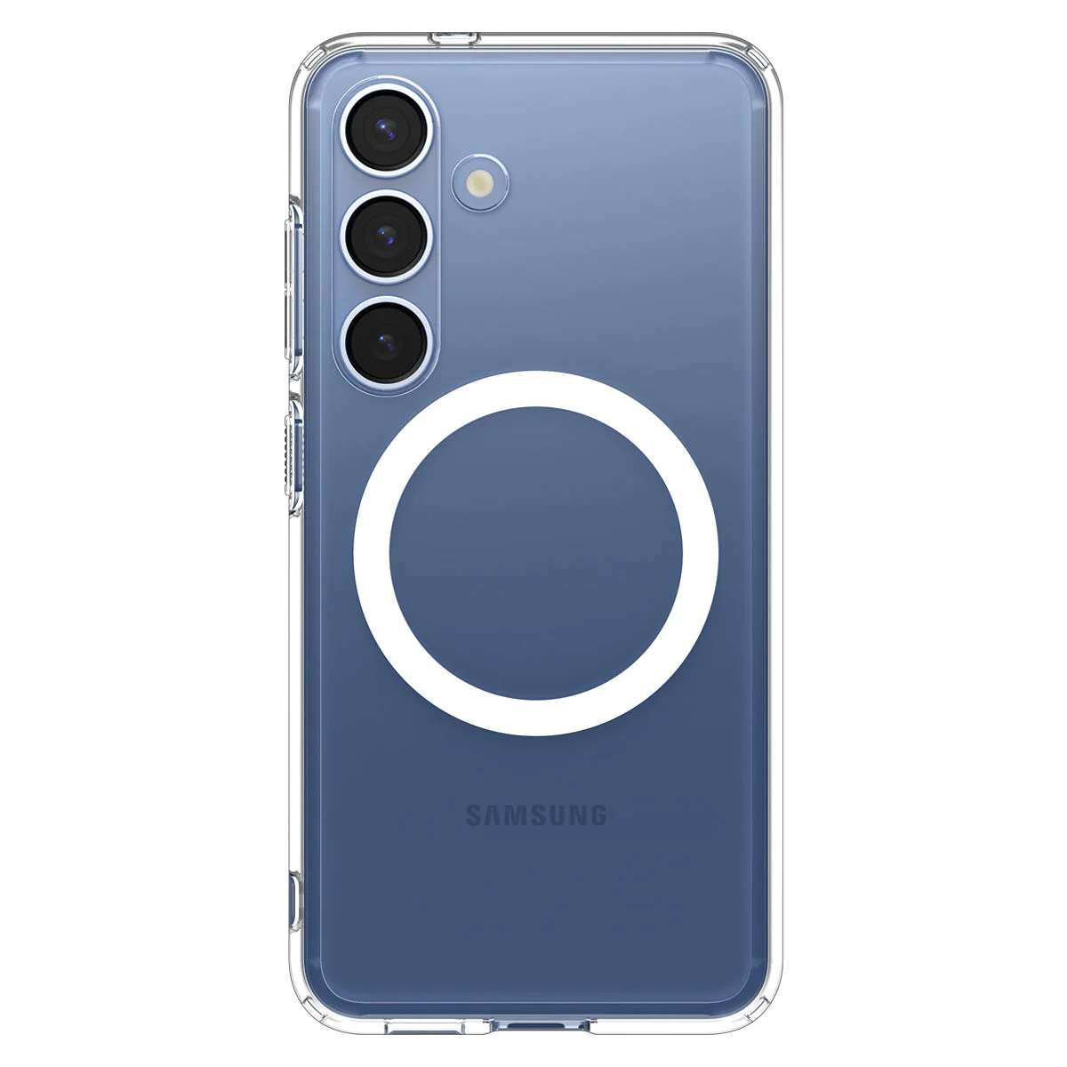 Handyhülle für Galaxy S25 Plus, Spigen Ultra Hybrid Mag mit MagSafe, Transparent-Weiß - Image 8
