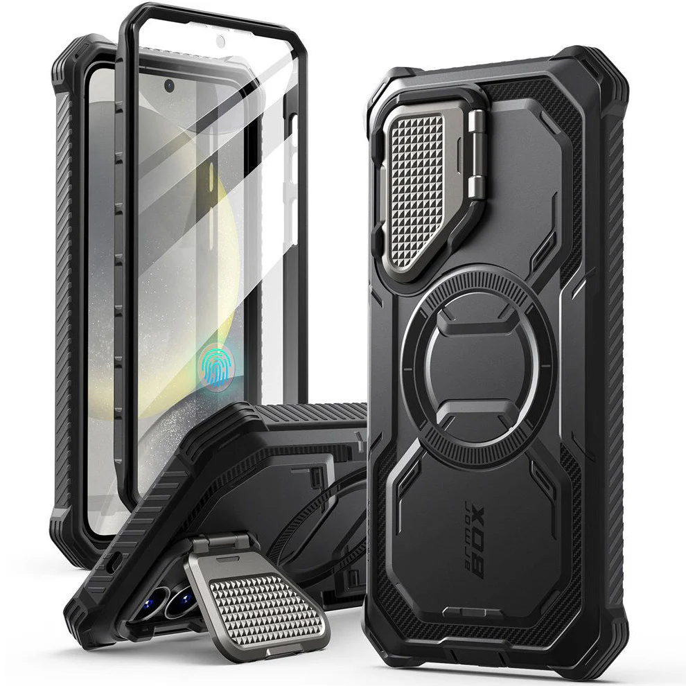 Handyhülle für Galaxy S25 Plus, Supcase i-Blason Armorbox Mag SP für MagSafe, Schwarz - Image 2