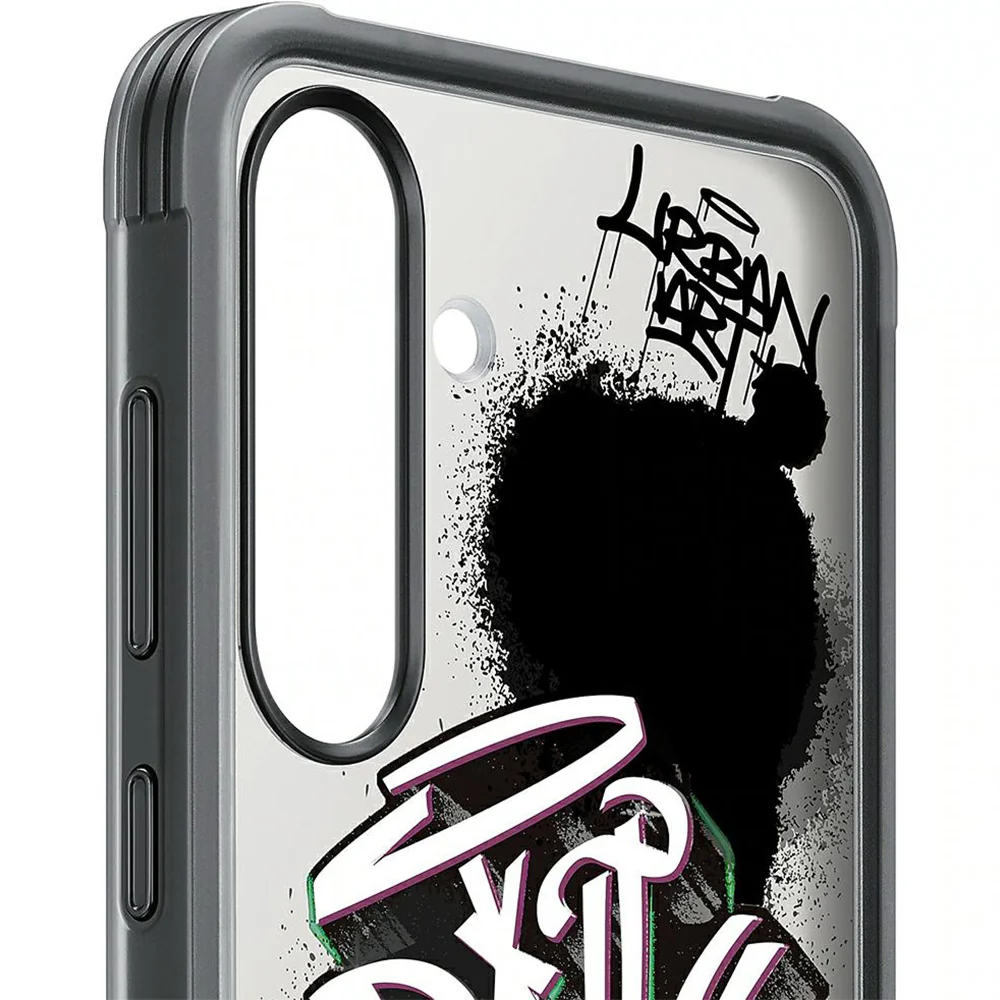 Handyhülle für Galaxy S25, Samsung FlipSuit, Schwarz mit auswechselbarem Einsatz - Image 7