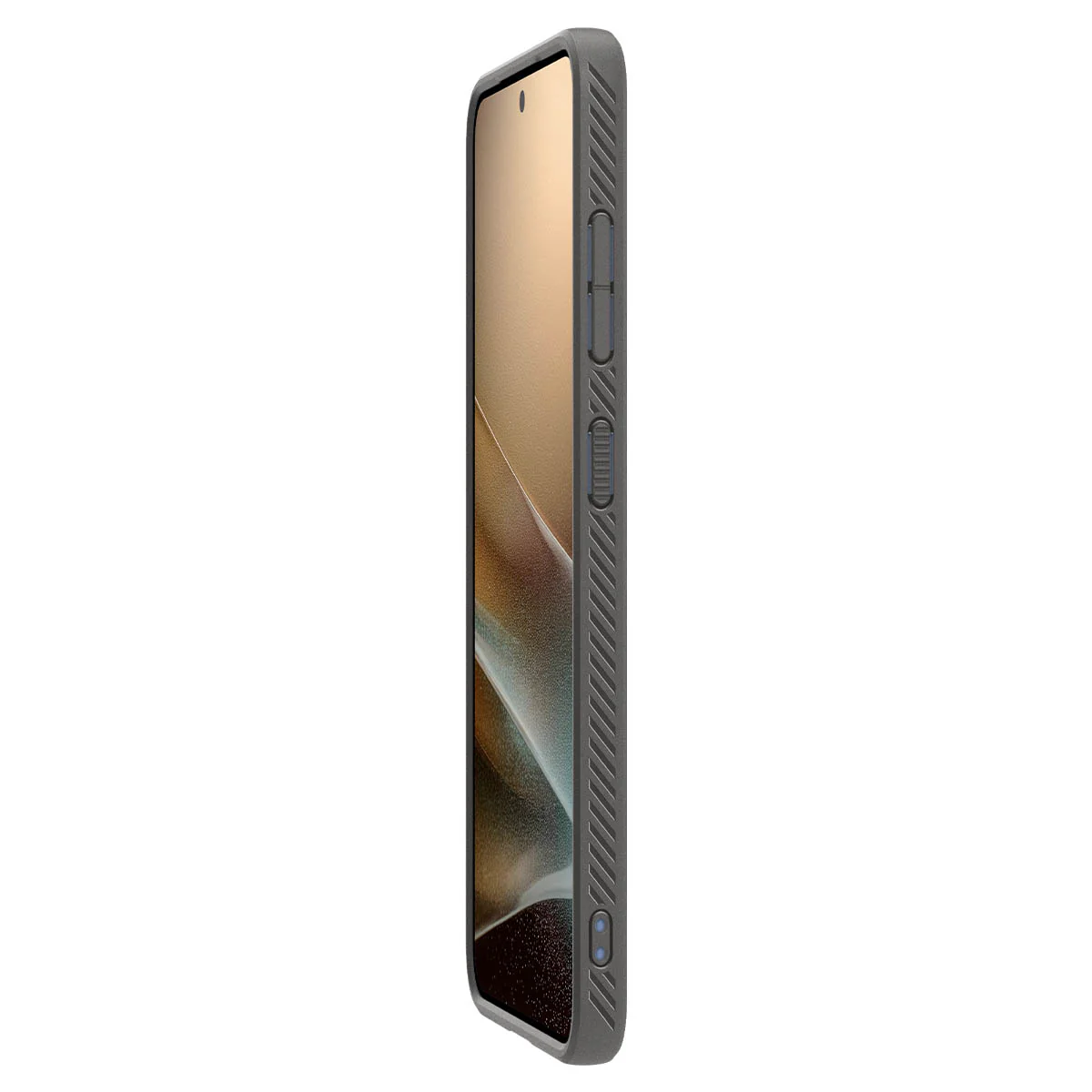 Handyhülle für Galaxy S25, Spigen Liquid Air, Grau - Image 14