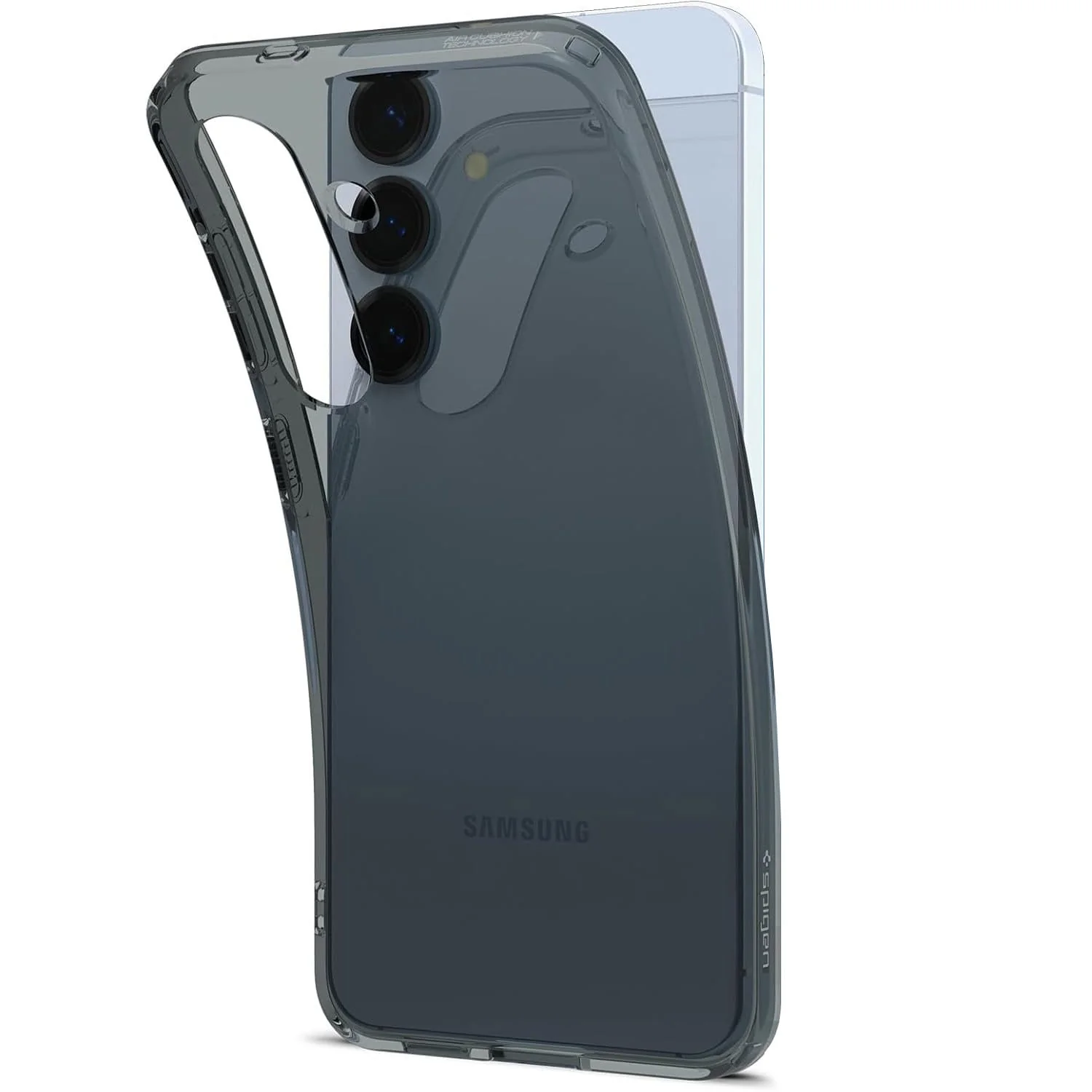 Handyhülle für Galaxy S25, Spigen Liquid Crystal, Rauchfarben - Image 14