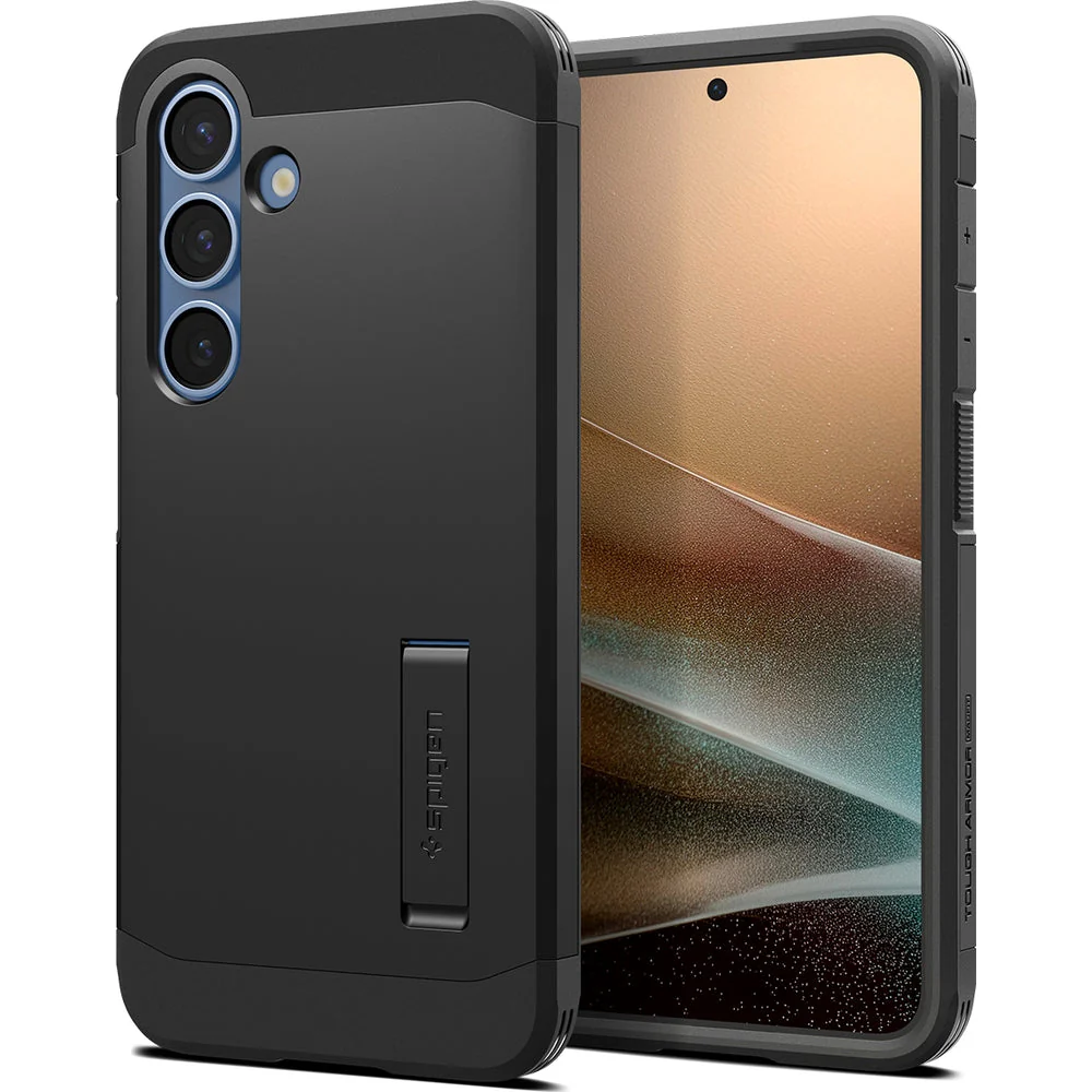 Handyhülle für Galaxy S25, Spigen Tough Armor Mag mit MagSafe, Schwarz - Image 6