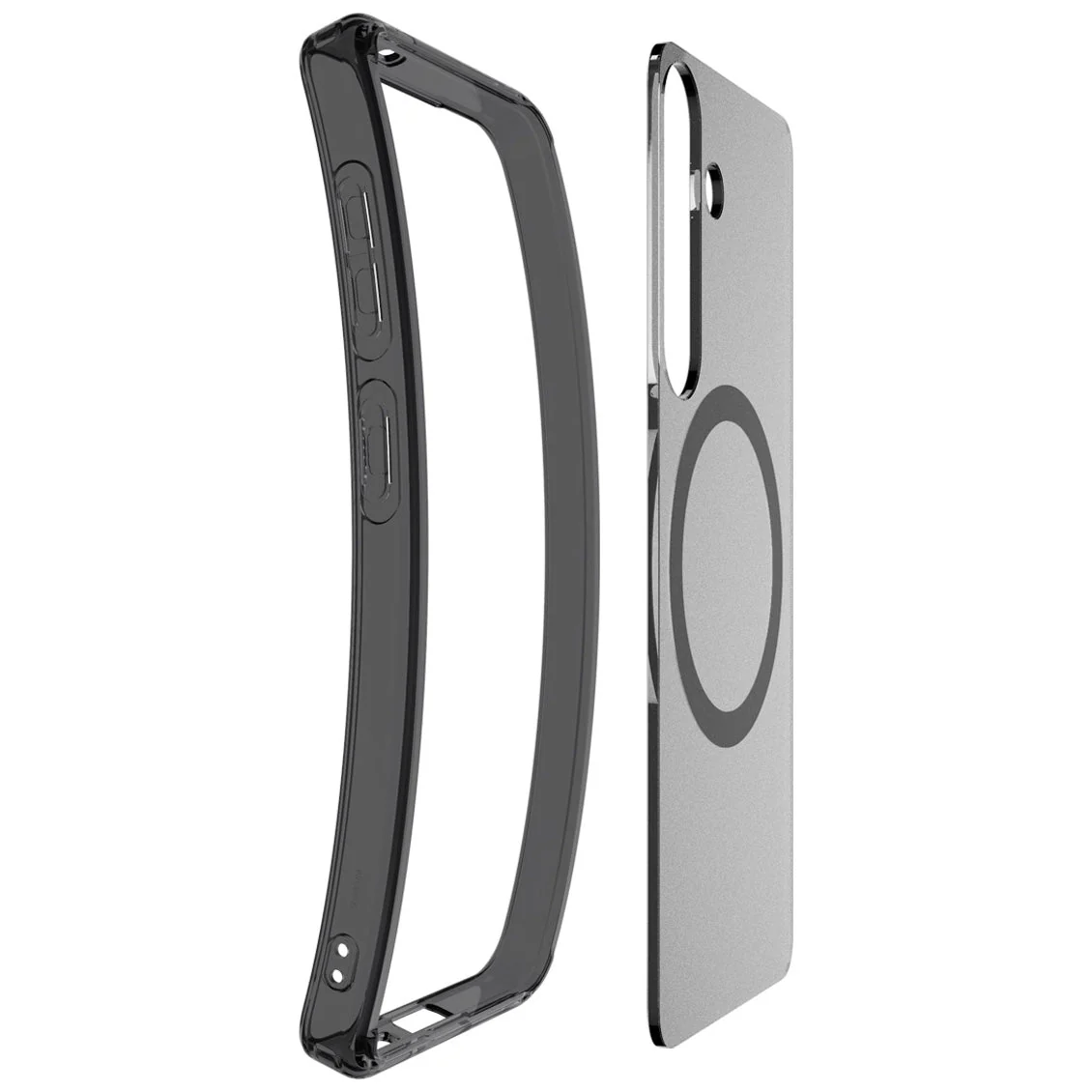 Handyhülle für Galaxy S25, Spigen Ultra Hybrid Mag mit MagSafe, Durchscheinend-Schwarz - Image 15