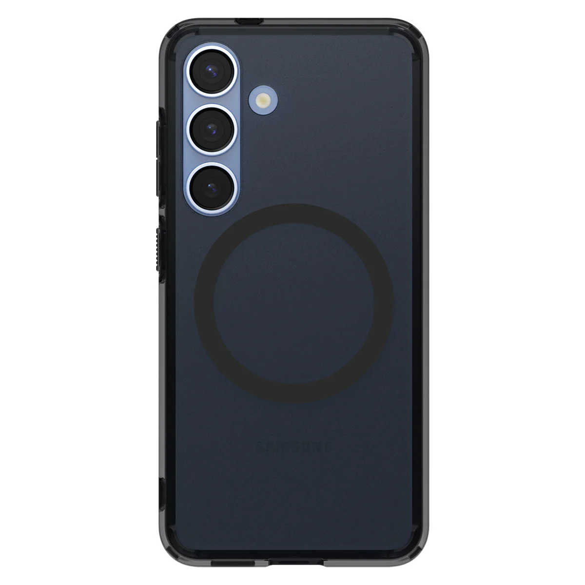 Handyhülle für Galaxy S25, Spigen Ultra Hybrid Mag mit MagSafe, Durchscheinend-Schwarz - Image 8