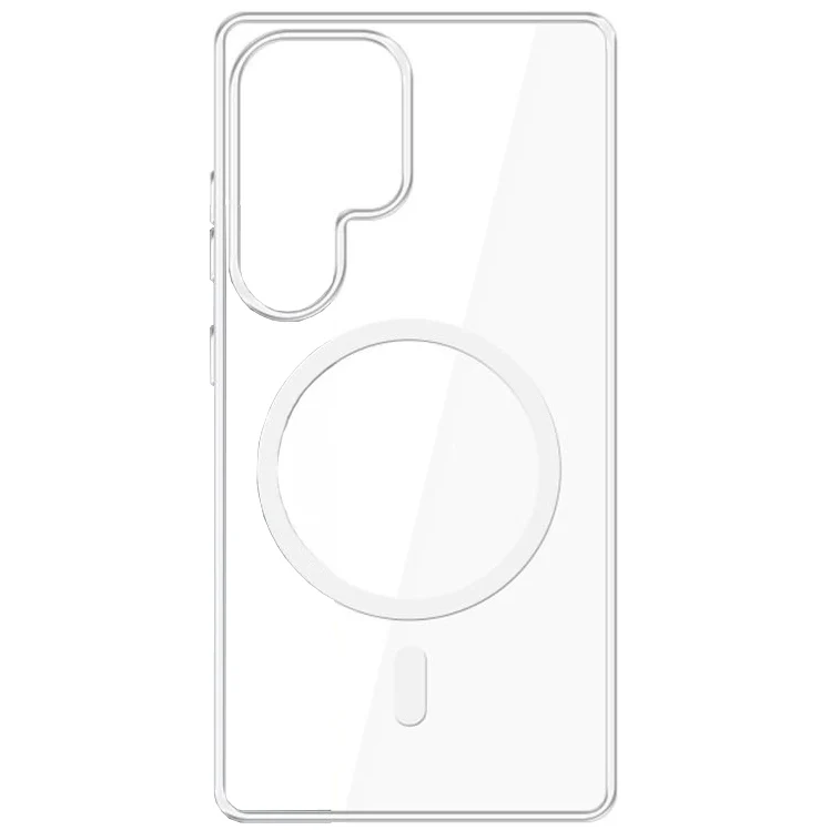 Handyhülle für Galaxy S25 Ultra, 3mk MagCase, Transparent und Weiß - Image 2