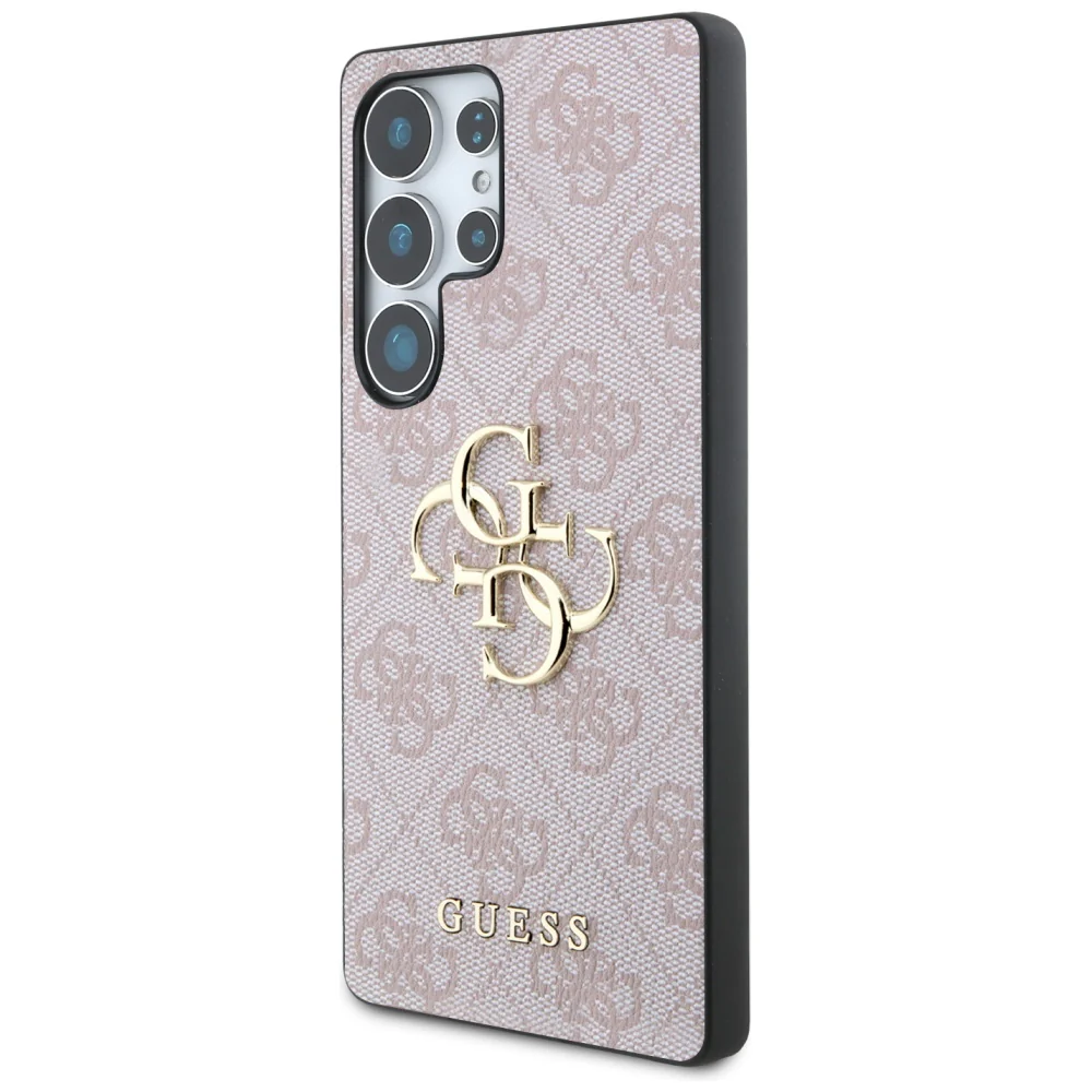 Handyhülle für Galaxy S25 Ultra, Guess Hardcase 4G Big Metal Logo, Rosa - Image 2