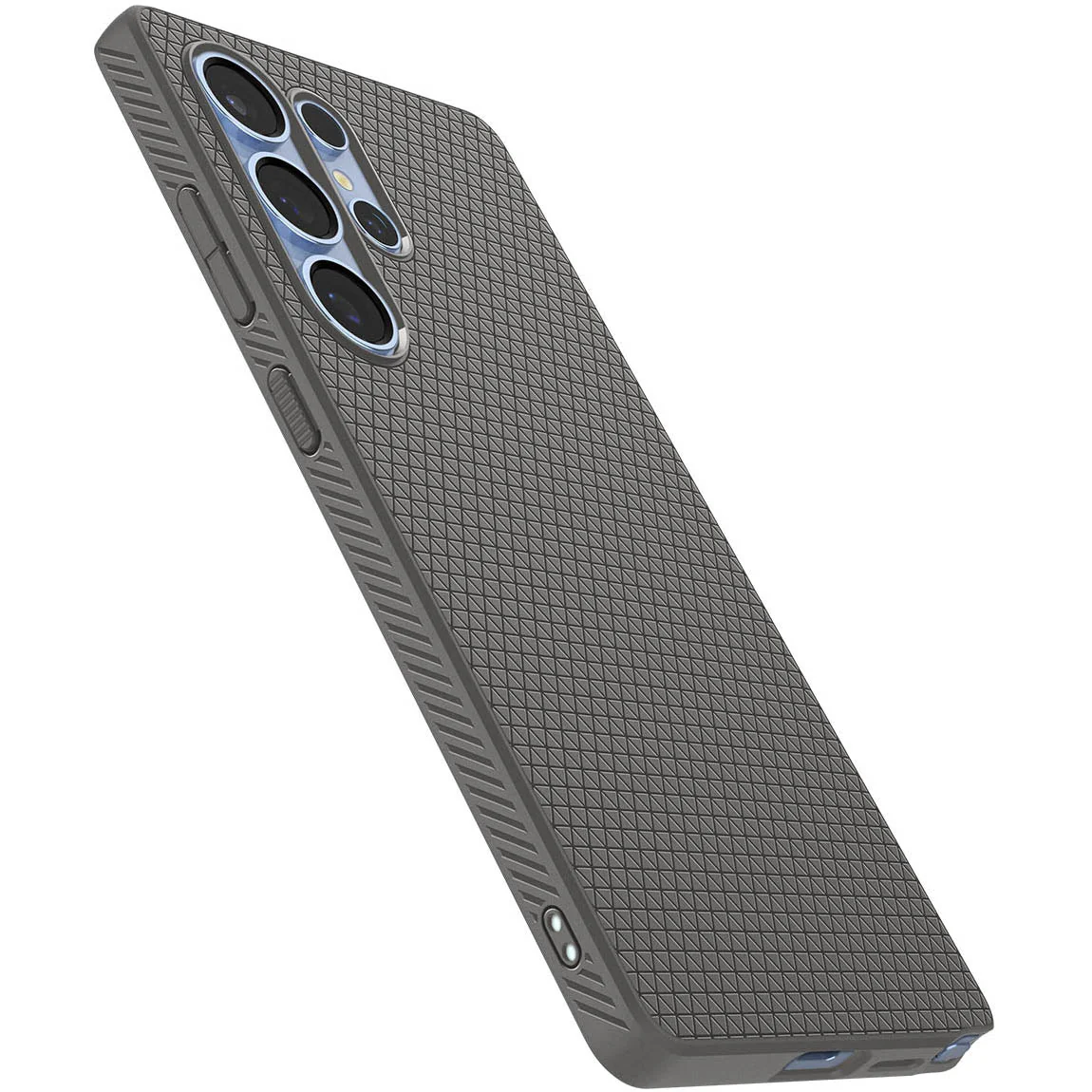 Handyhülle für Galaxy S25 Ultra, Spigen Liquid Air, Grau - Image 10