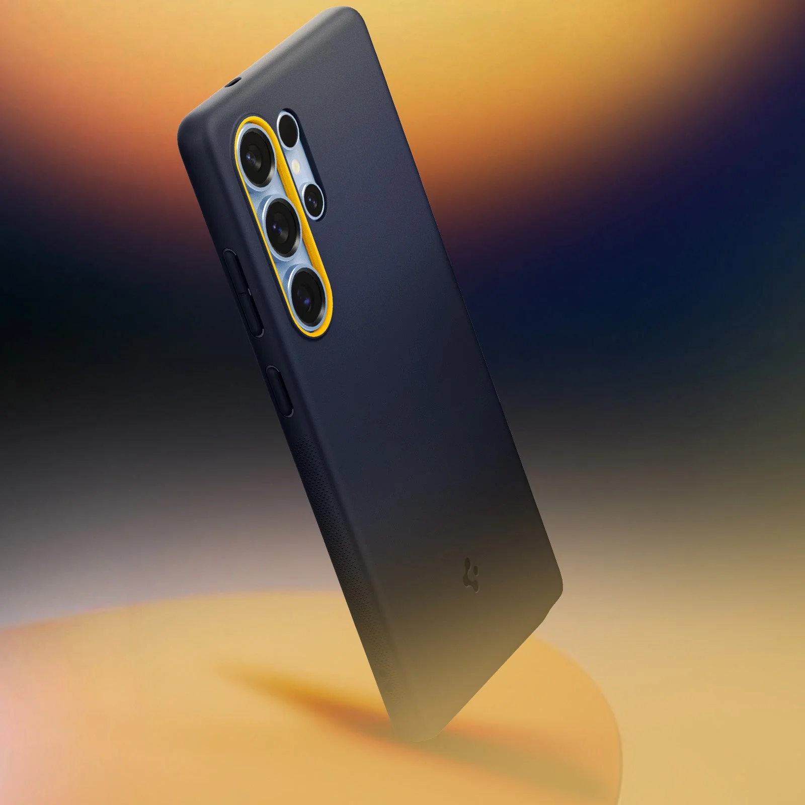 Handyhülle für Galaxy S25 Ultra, Spigen Nano Pop Mag mit MagSafe, Dunkelblau und Gelb - Image 16