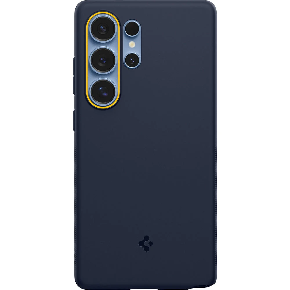 Handyhülle für Galaxy S25 Ultra, Spigen Nano Pop Mag mit MagSafe, Dunkelblau und Gelb - Image 3