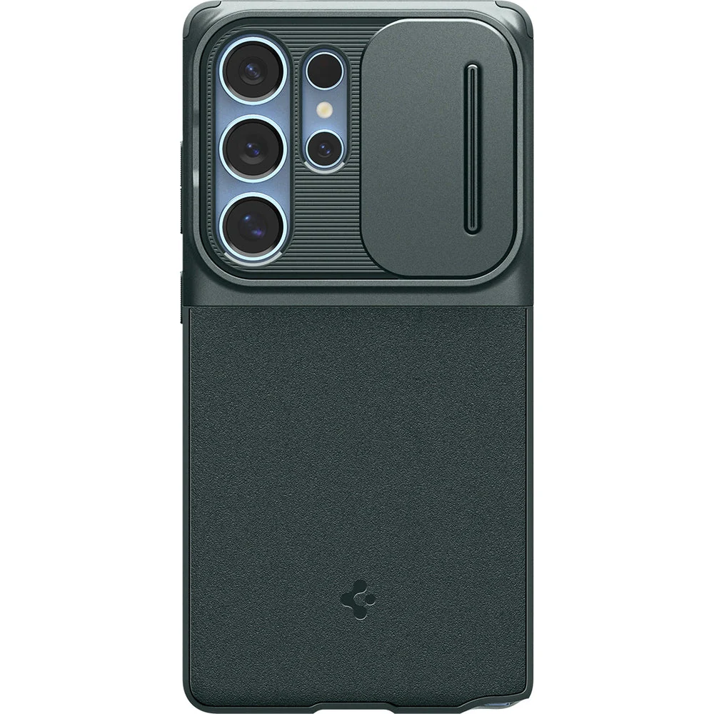 Handyhülle für Galaxy S25 Ultra, Spigen Optik Armor, Grün - Image 9