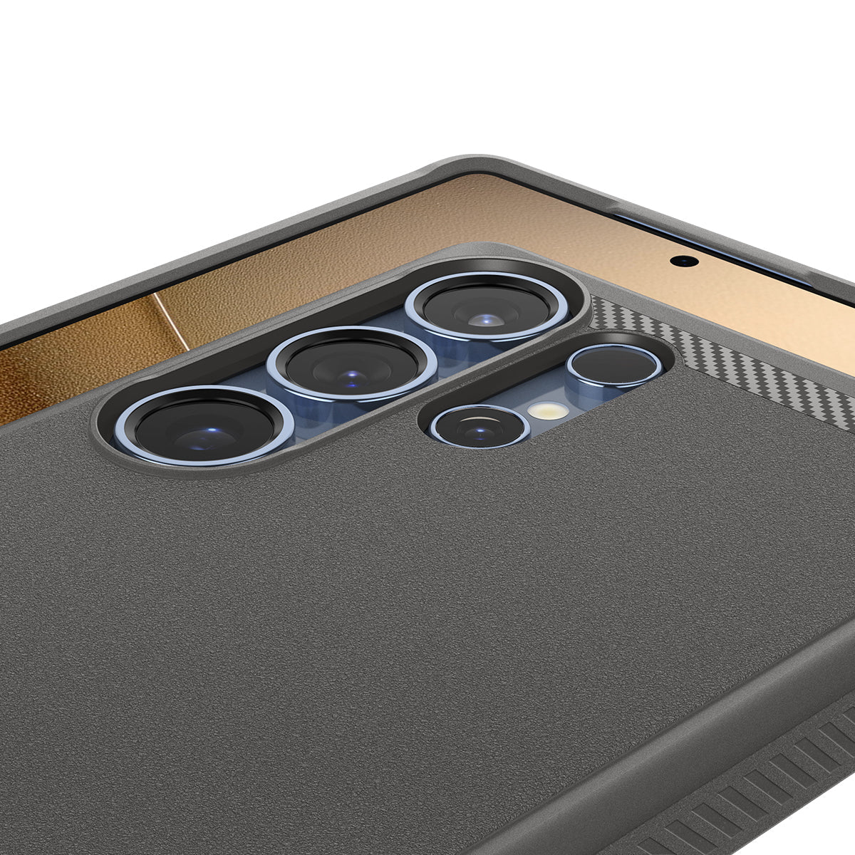 Handyhülle für Galaxy S25 Ultra, Spigen Rugged Armor Mag mit MagSafe, Grau - Image 2