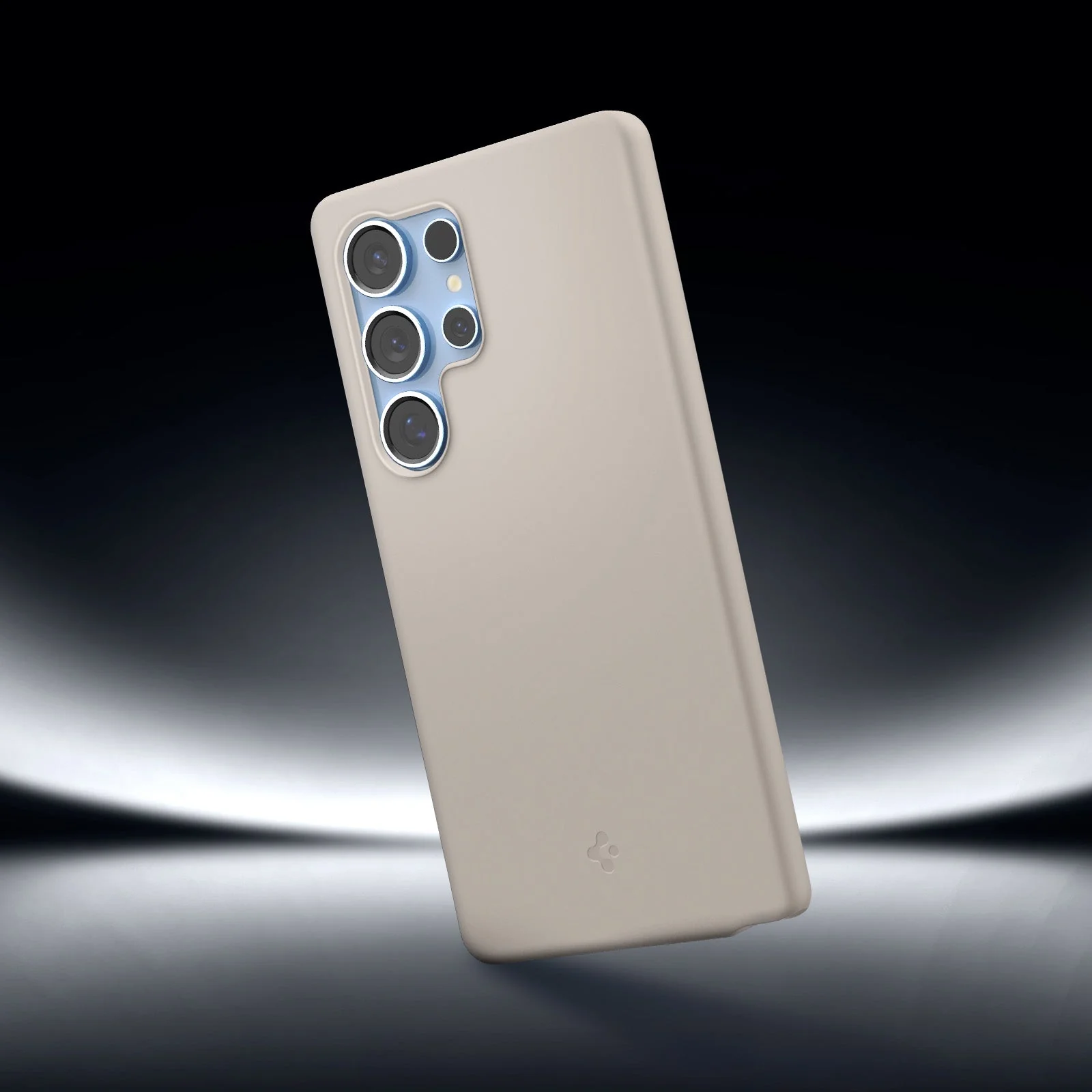 Handyhülle für Galaxy S25 Ultra, Spigen Silicone Fit Mag mit MagSafe, Beige - Image 3