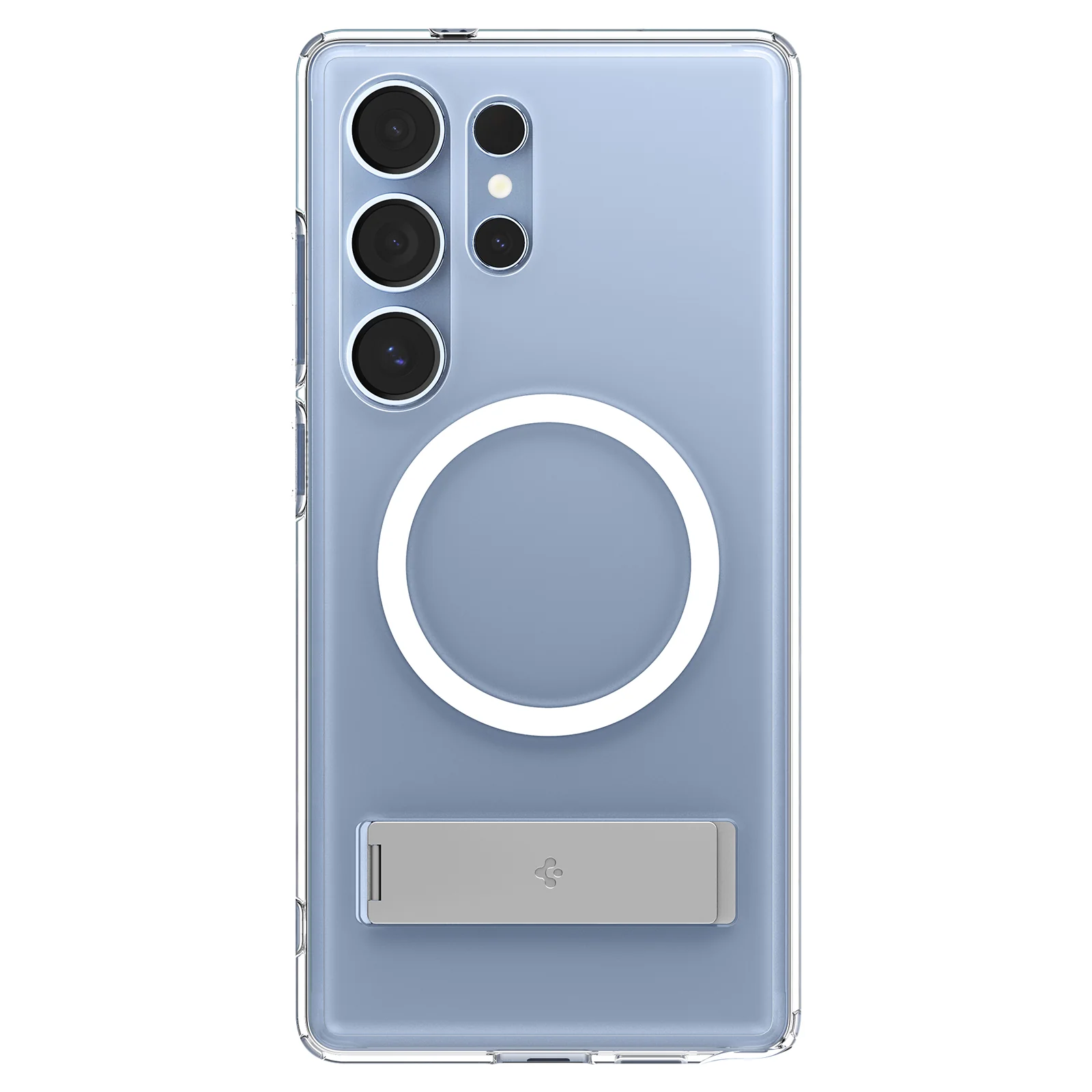 Handyhülle für Galaxy S25 Ultra, Spigen Ultra Hybrid S Mag mit MagSafe, Transparent-Weiß - Image 2