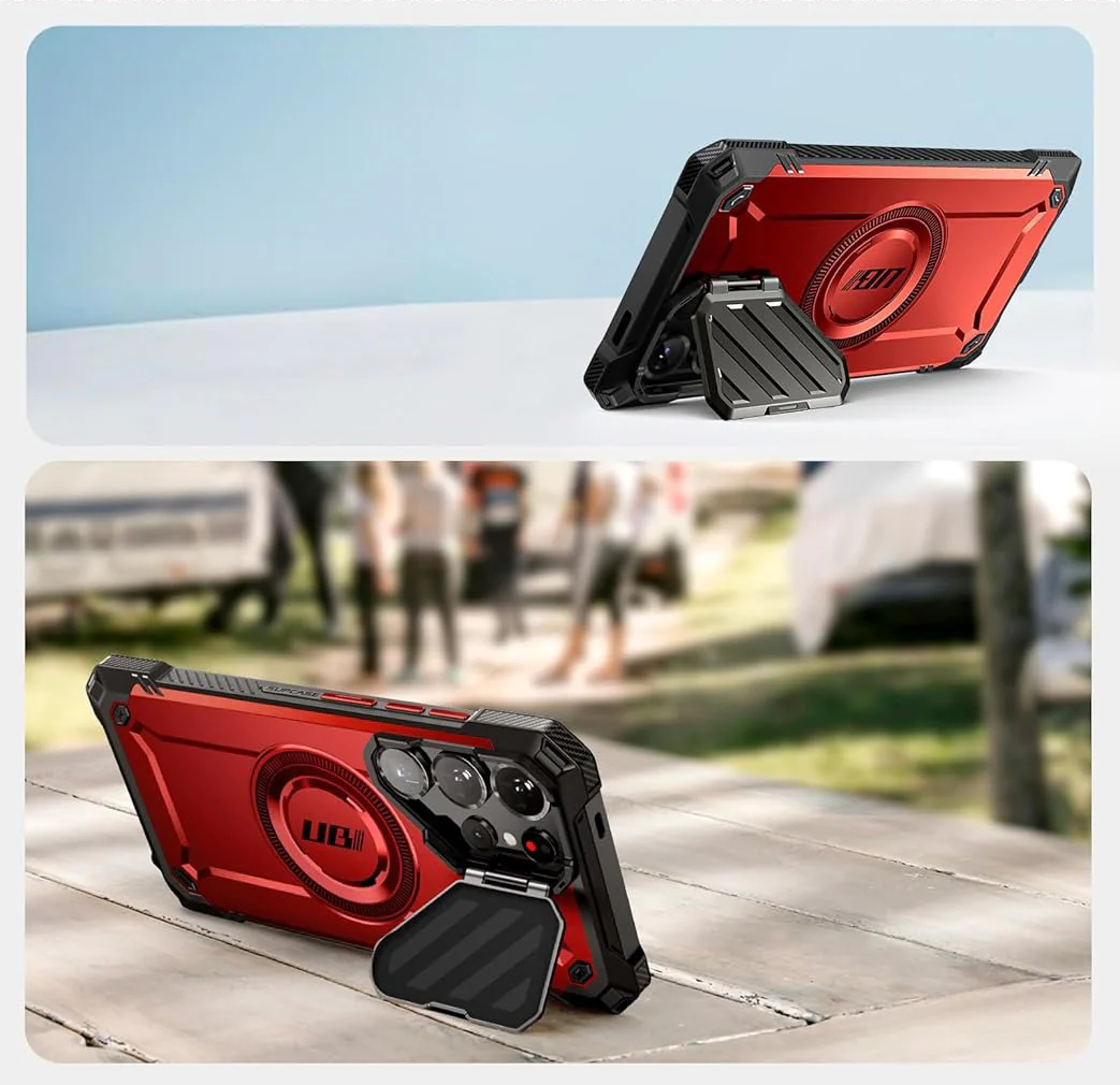 Handyhülle für Galaxy S25 Ultra, Supcase UB Mag XT mit MagSafe, Rot - Image 6