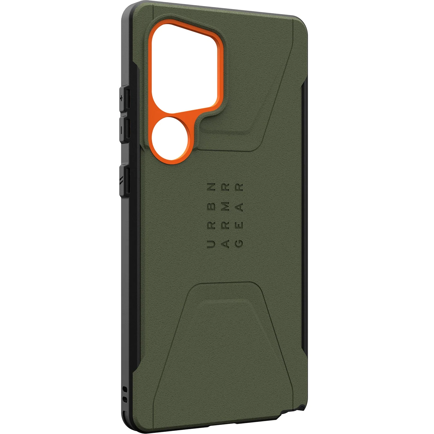 Handyhülle für Galaxy S25 Ultra, Urban Armor Gear Civilian Magnet, Grün mit Orange - Image 5