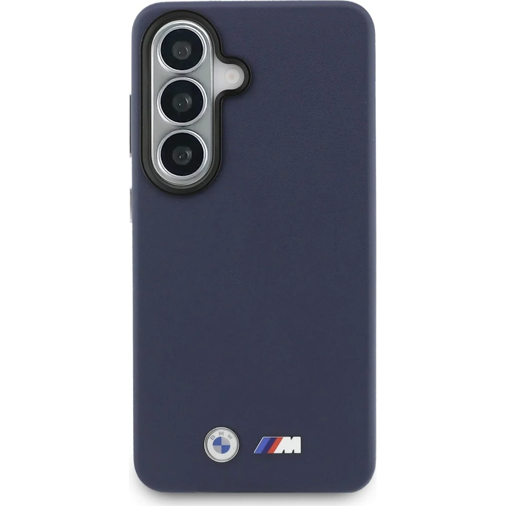 Handyhülle für Galaxy S26, BMW Hardcase Leather mit MagSafe, Dunkelblau - Image 3