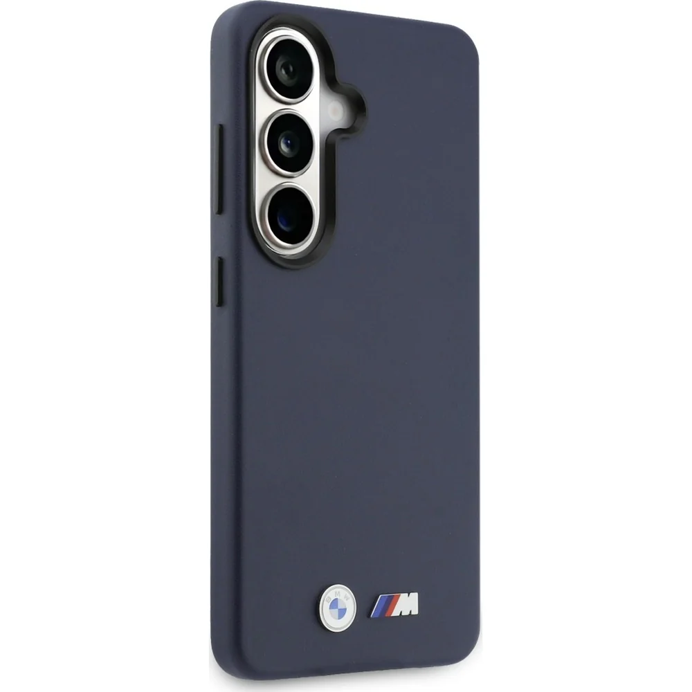 Handyhülle für Galaxy S26, BMW Hardcase Leather mit MagSafe, Dunkelblau - Image 4