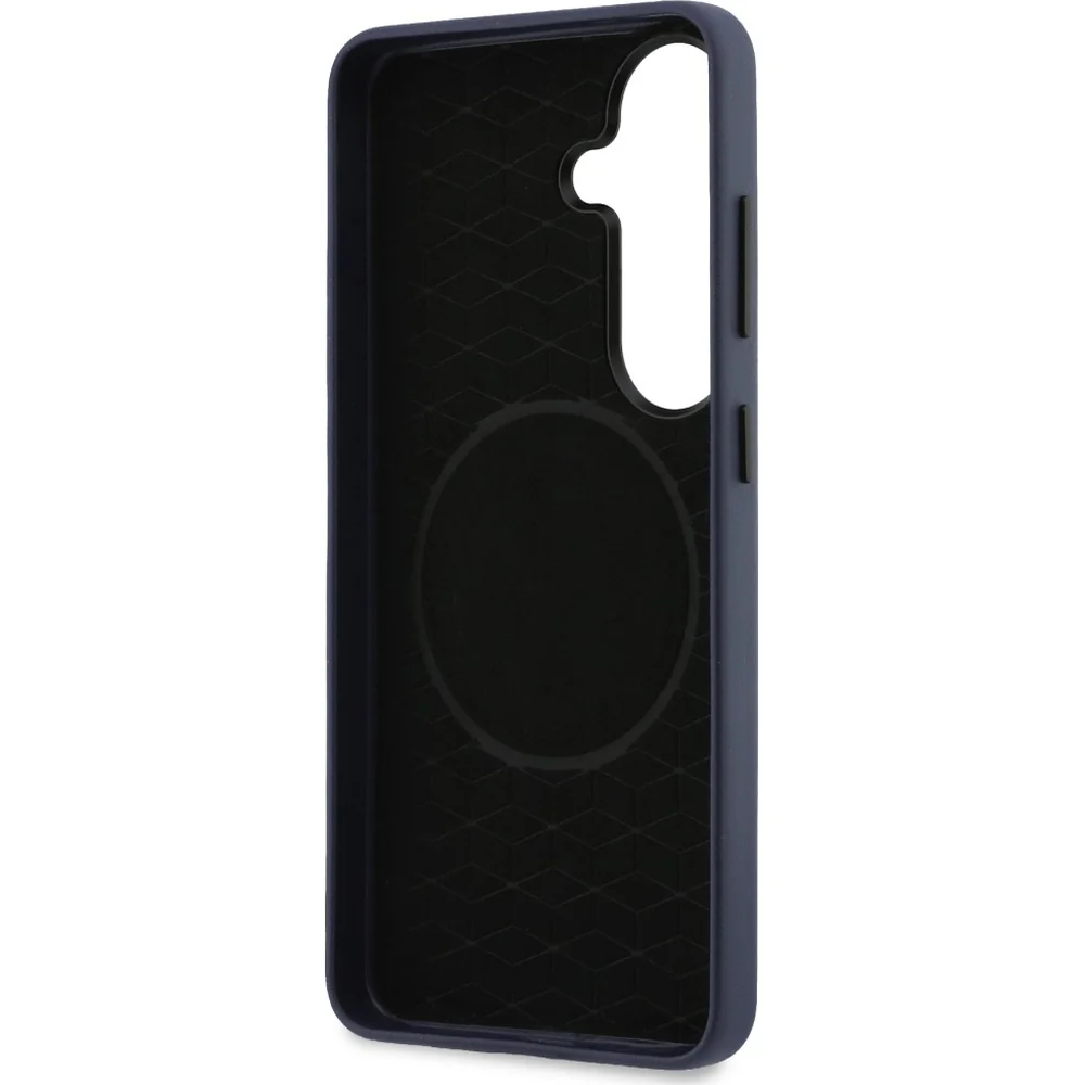 Handyhülle für Galaxy S26, BMW Hardcase Leather mit MagSafe, Dunkelblau - Image 7
