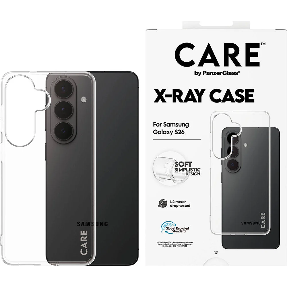 Handyhülle für Galaxy S26, CARE by PanzerGlass X-Ray, Transparent - Image 3
