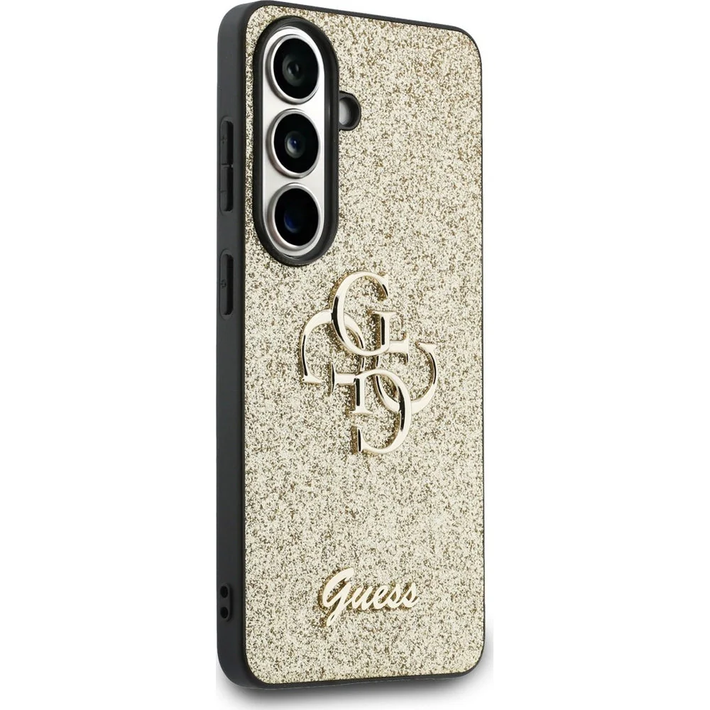 Handyhülle für Galaxy S26, Guess Fixed Glitter, Goldglitzernd mit Big Logo - Image 4