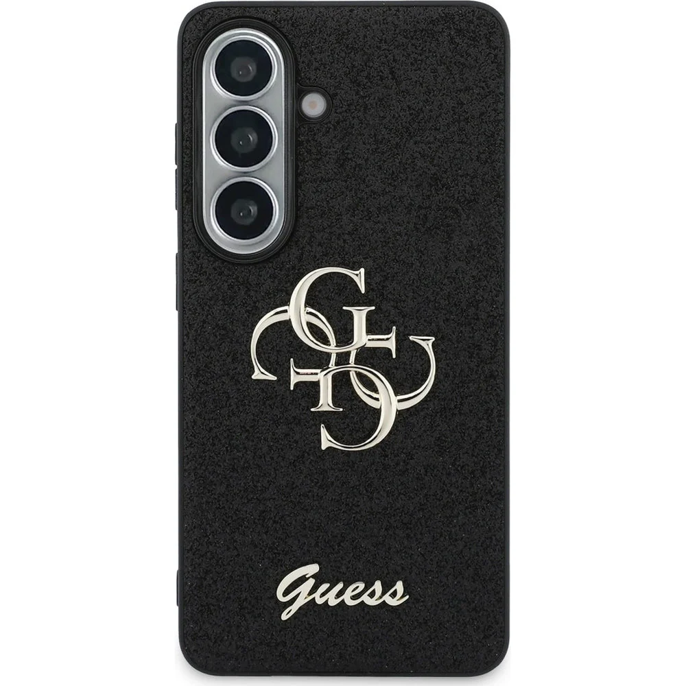 Handyhülle für Galaxy S26, Guess Fixed Glitter, Schwarz glitzernd mit Big Logo - Image 3