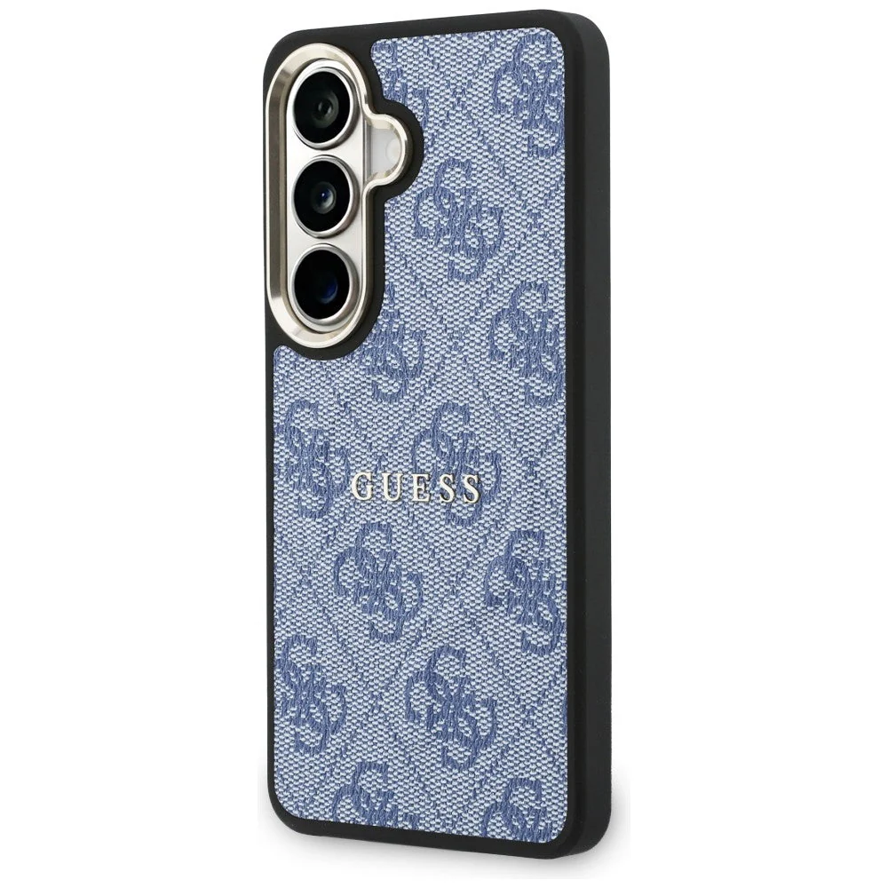Handyhülle für Galaxy S26, Guess Hardcase Leather Logo MagSafe, Blau mit Classic Logo Guess - Image 2