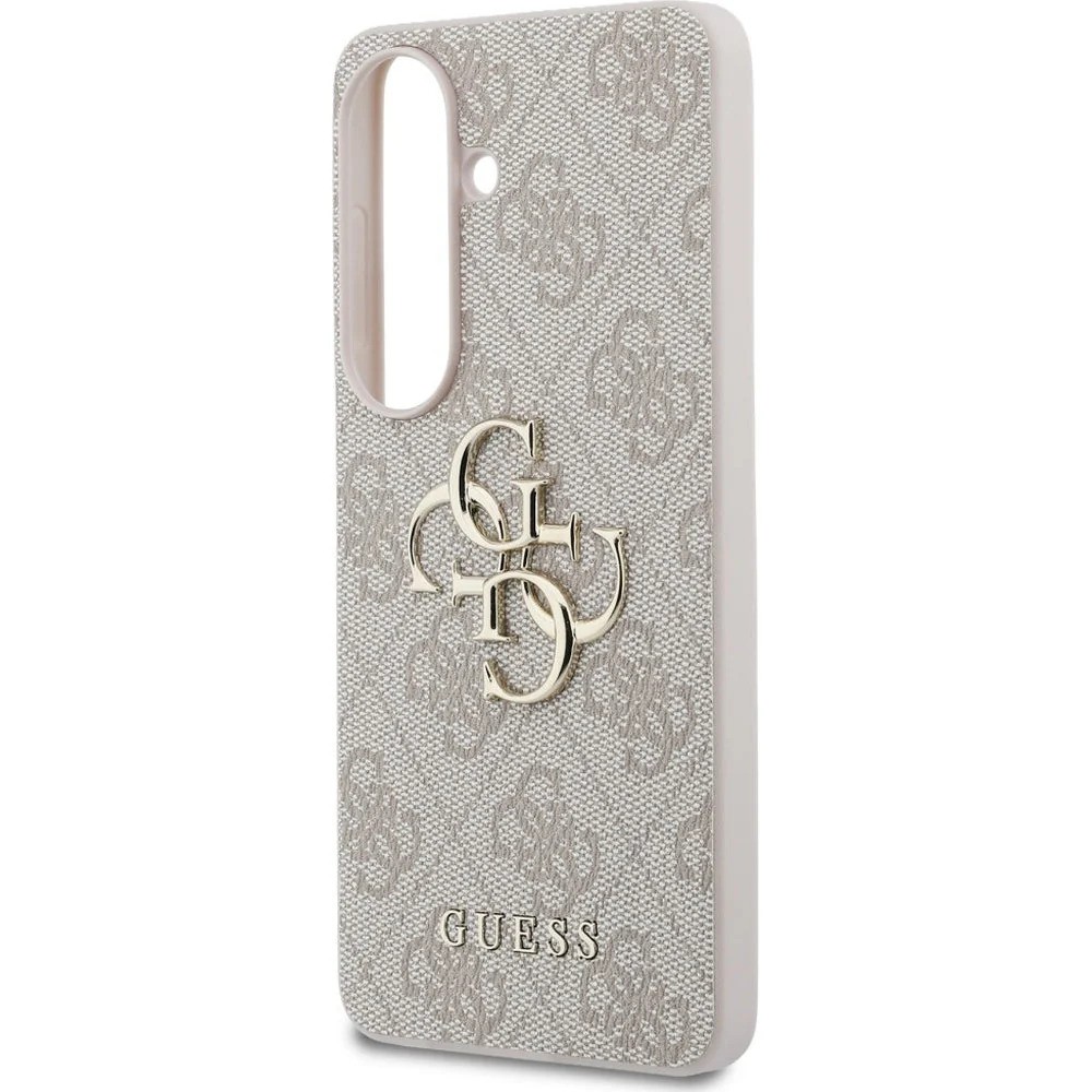 Handyhülle für Galaxy S26, Guess Hardcase Leather, Rosa mit Big Logo Guess - Image 6