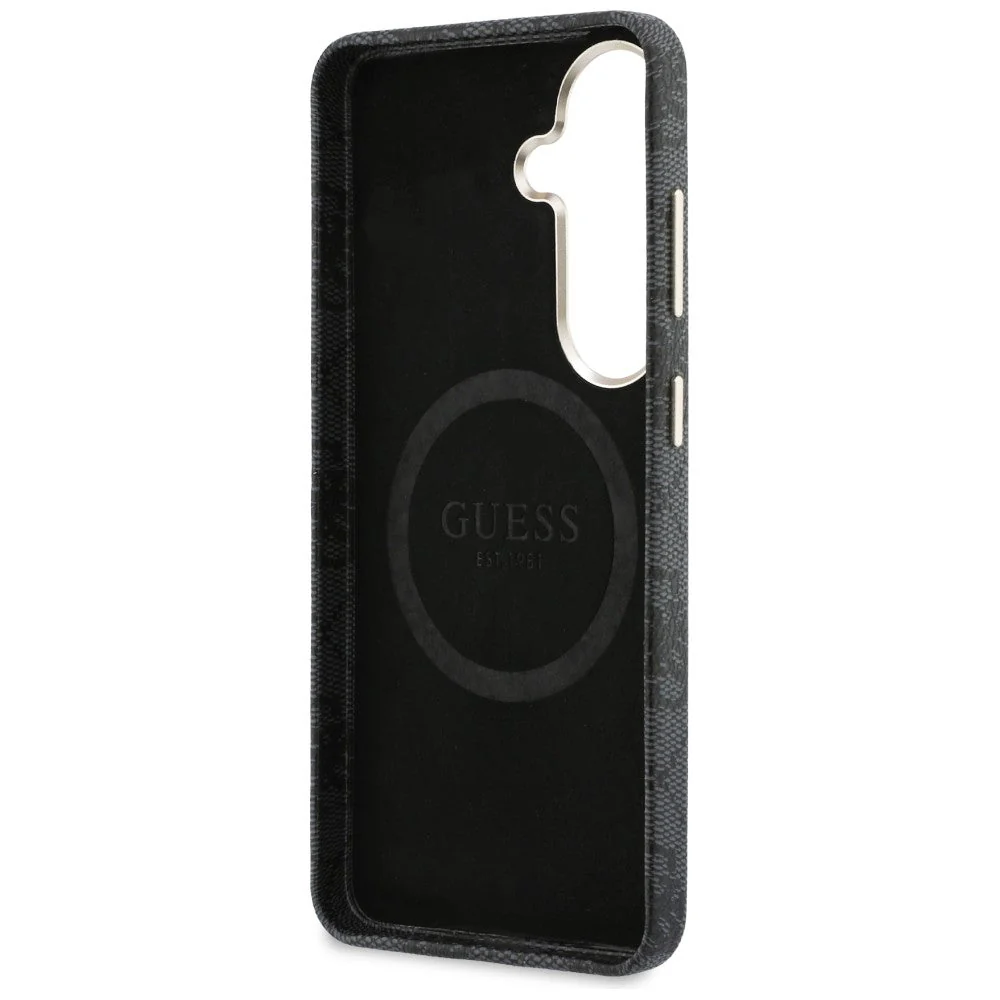 Handyhülle für Galaxy S26, Guess Saffiano Classic Logo MagSafe, Schwarz mit Classic Logo Guess - Image 7