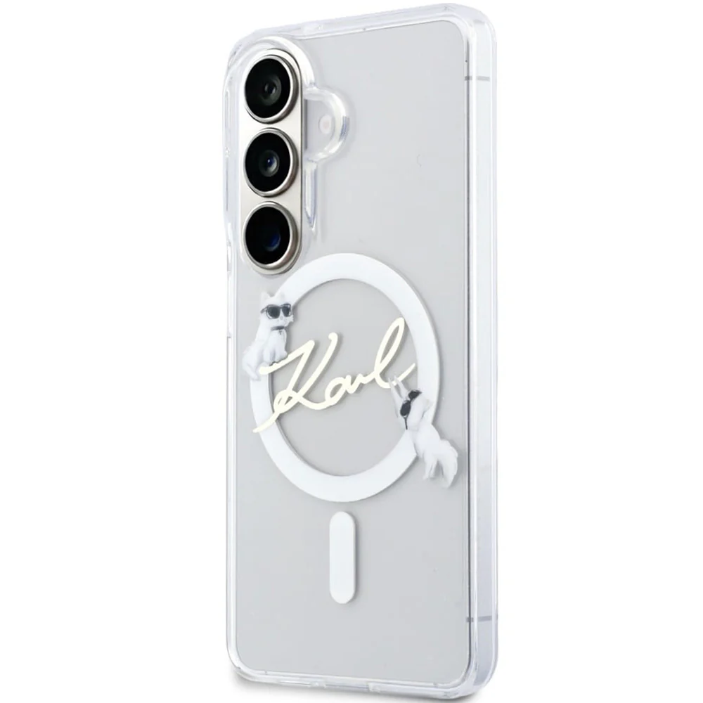 Handyhülle für Galaxy S26, Karl Lagerfeld IML Print mit MagSafe, Transparent - Image 2